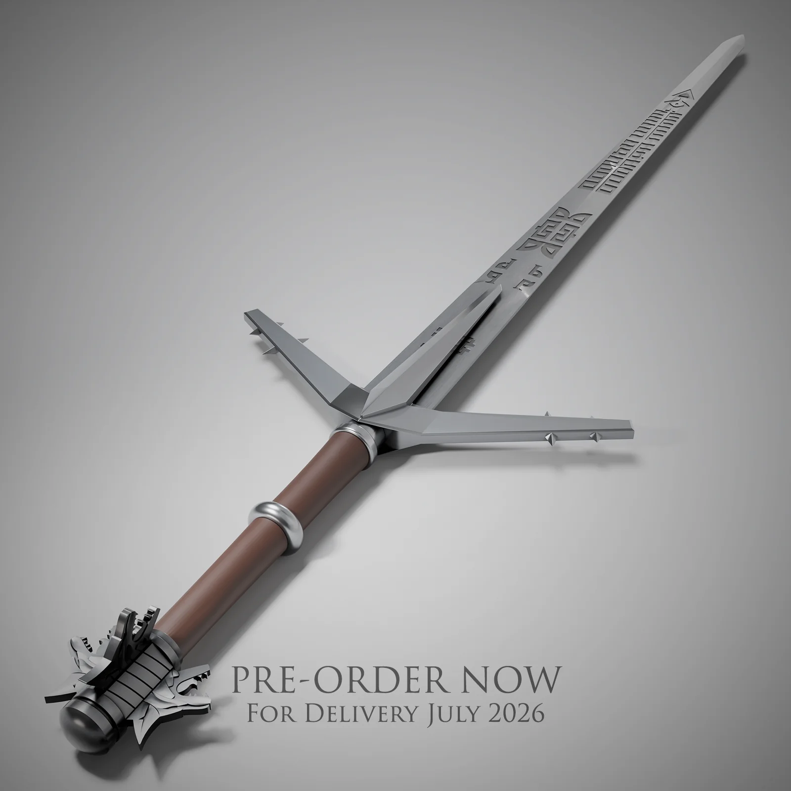 Aerondight Silver Sword - The Witcher Sword - Image 6