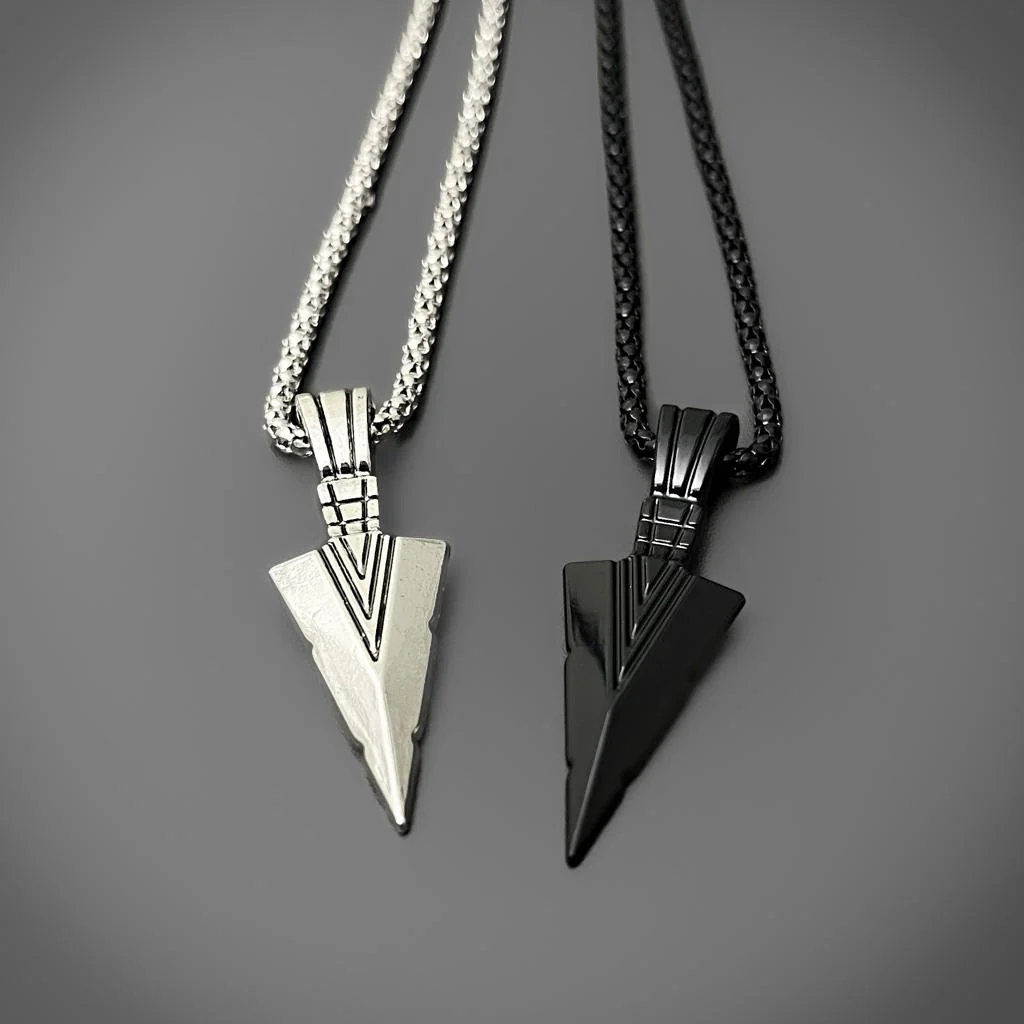 Geometric Arrowhead Pendant - Image 2