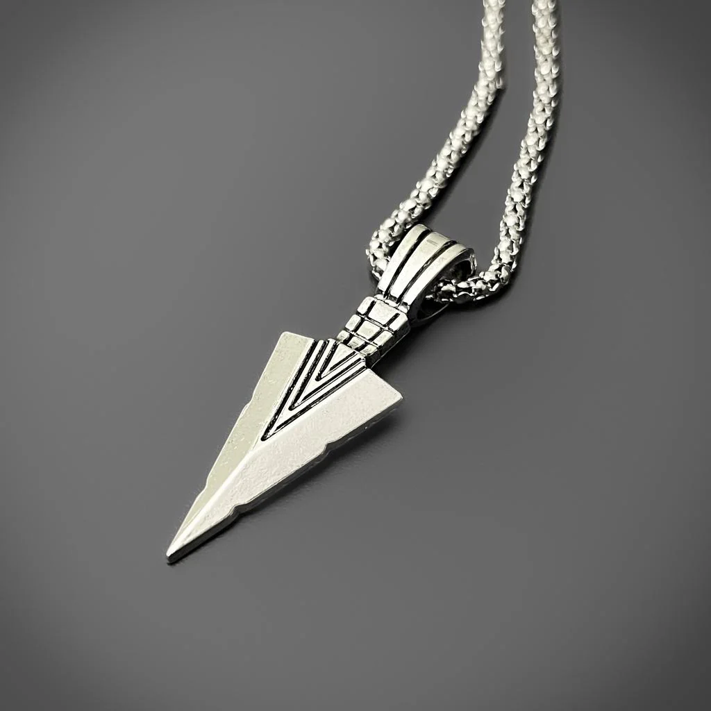 Geometric Arrowhead Pendant - Image 4