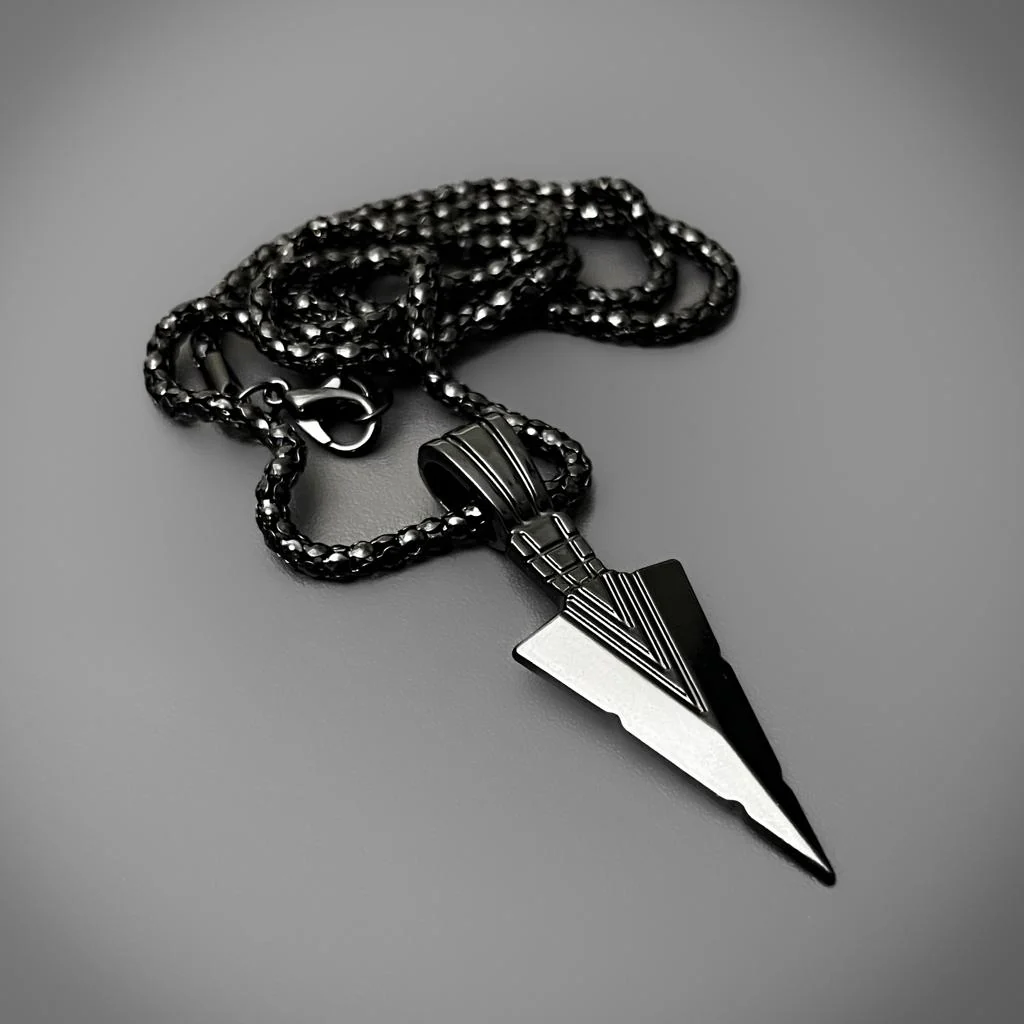 Geometric Arrowhead Pendant - Image 5