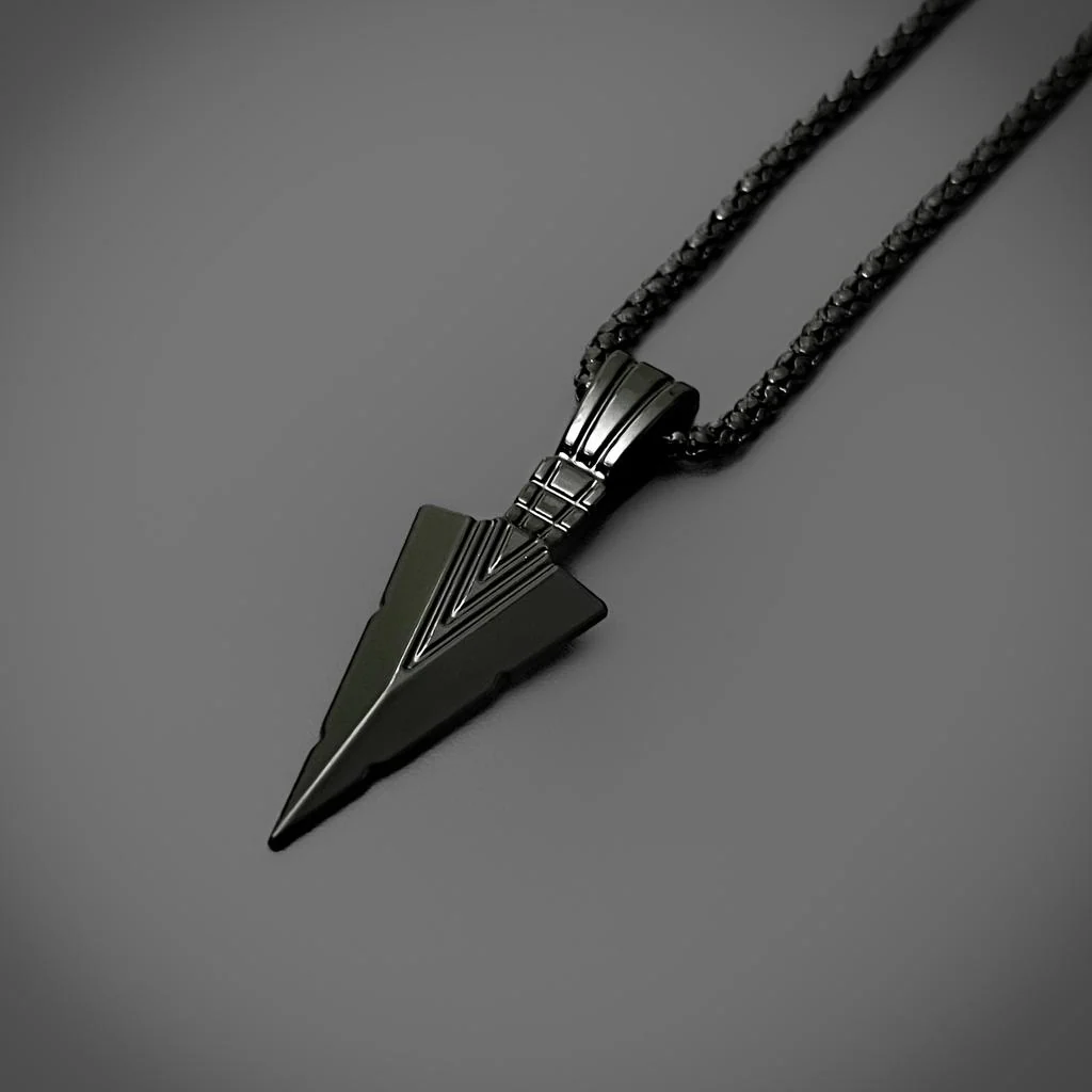 Geometric Arrowhead Pendant - Image 6