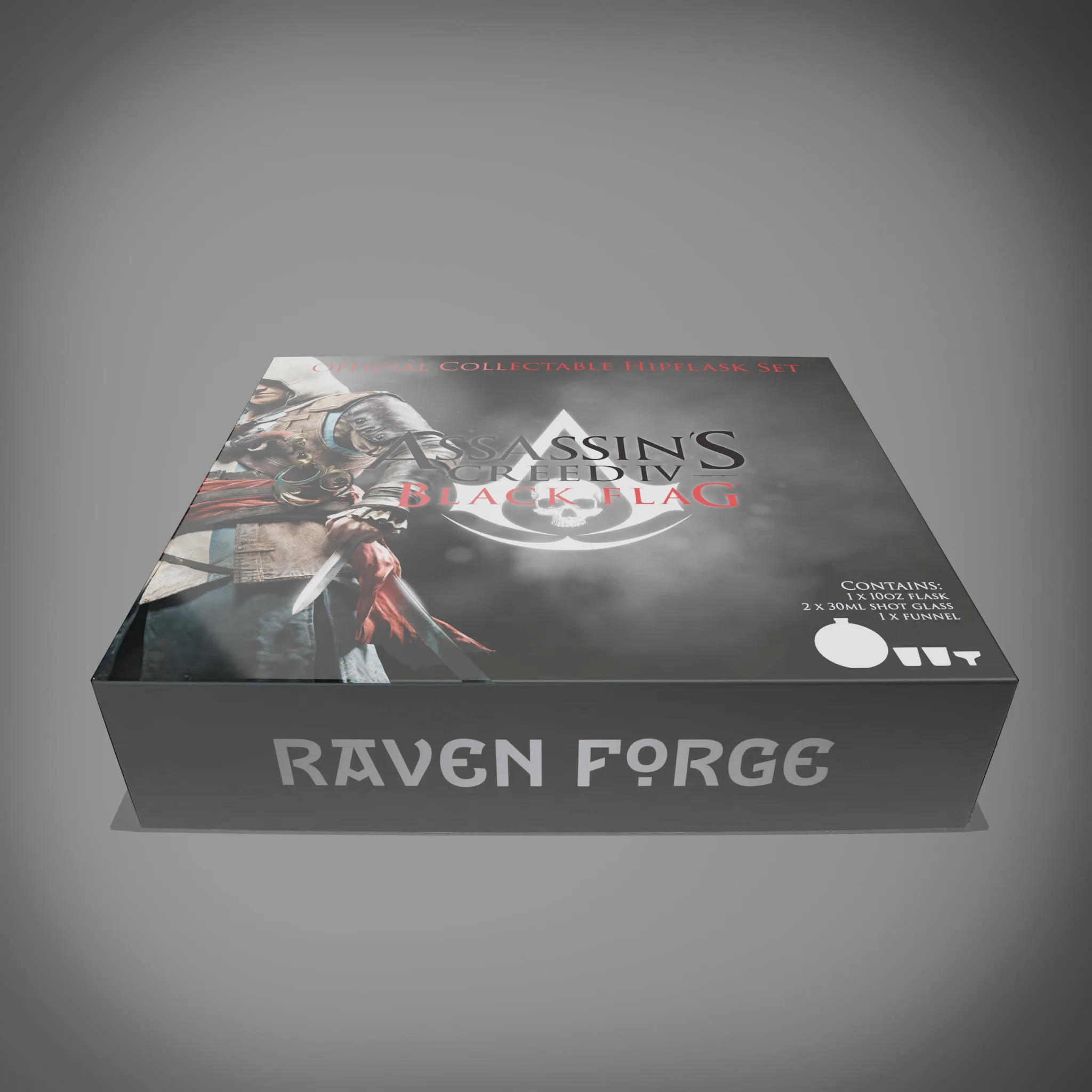 Assassin's Creed® Black Flag Hipflask - Image 3