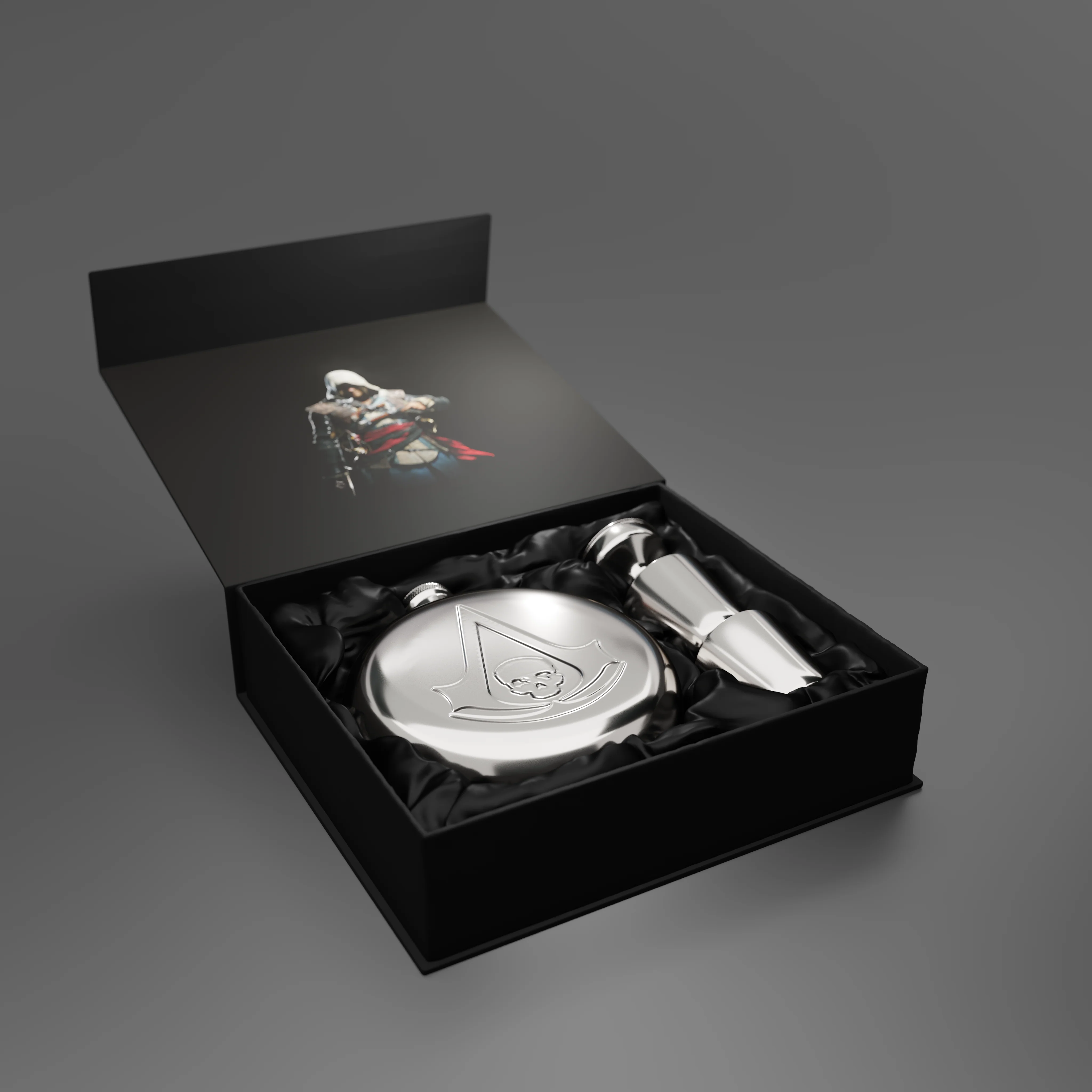 Assassin's Creed® Black Flag Hipflask - Image 4