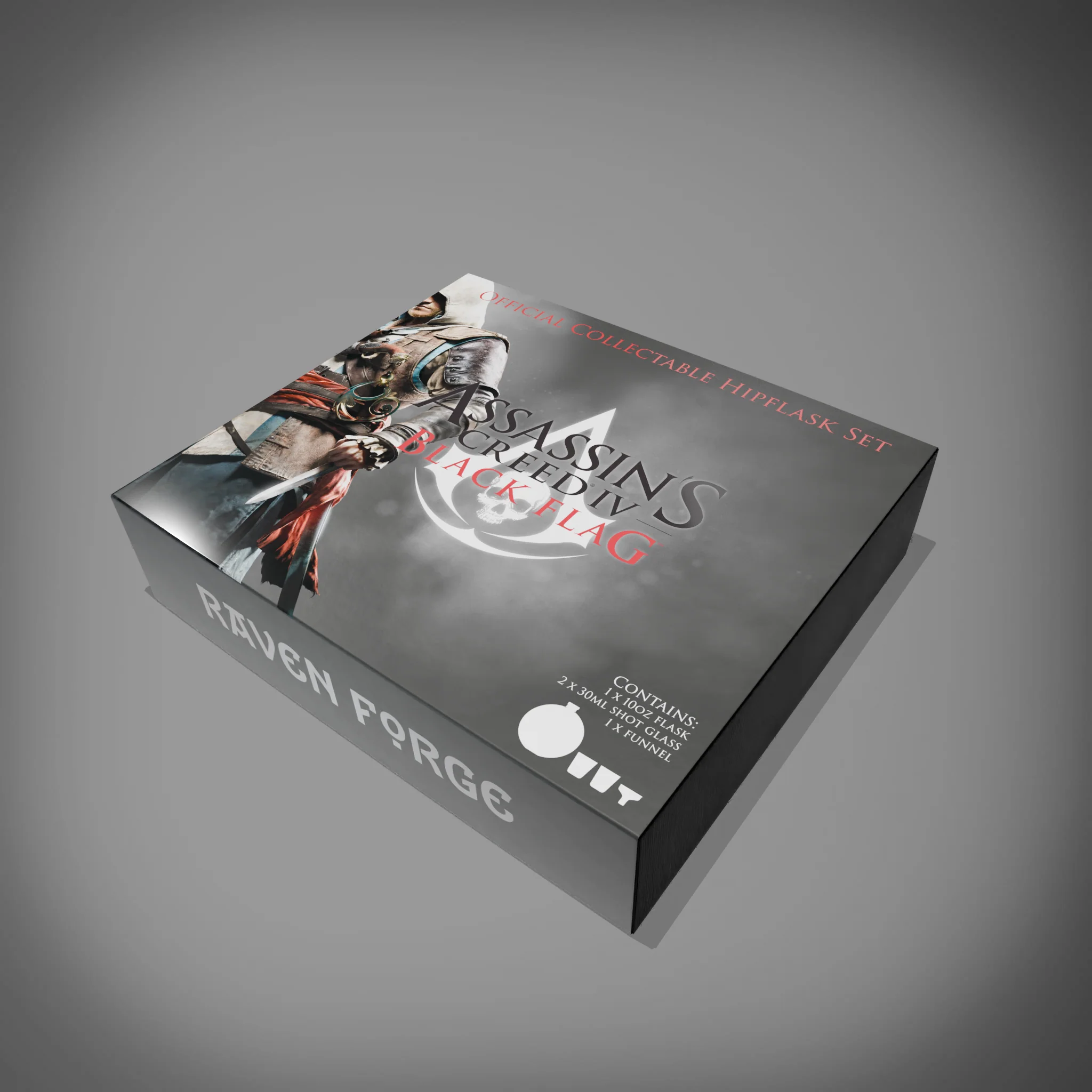Assassin's Creed® Black Flag Hipflask - Image 5