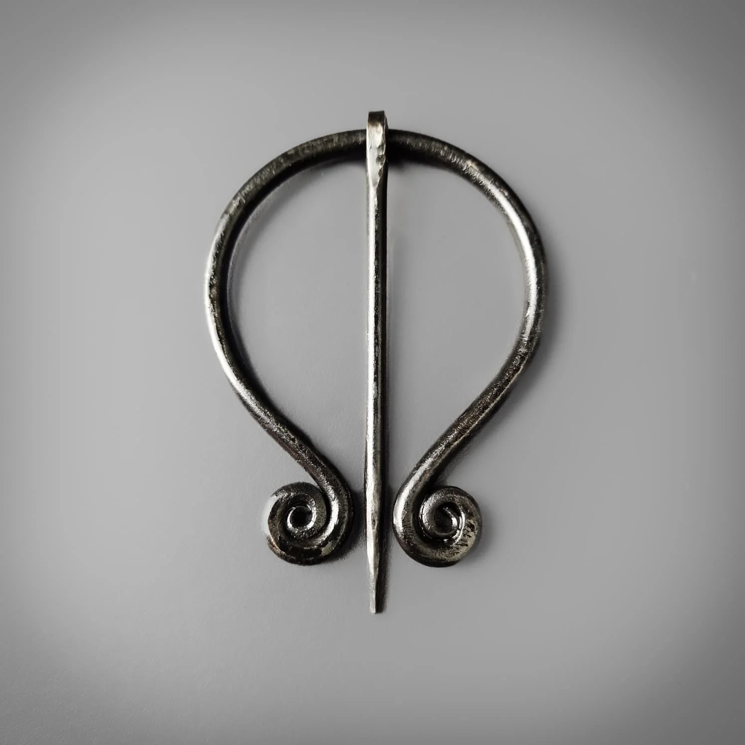 Black Spiral Cloak Pin - Image 2