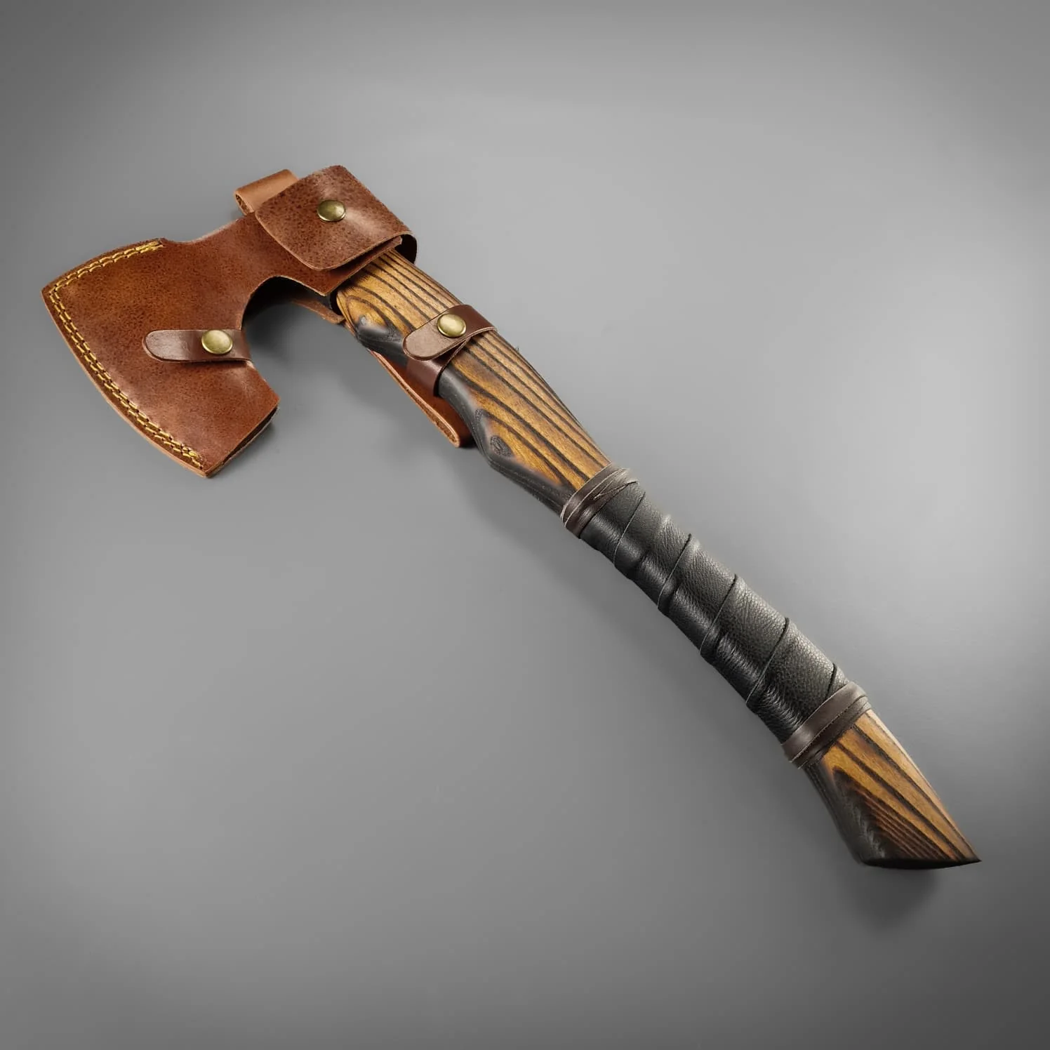 Blackened Bevelled Axe - Image 5