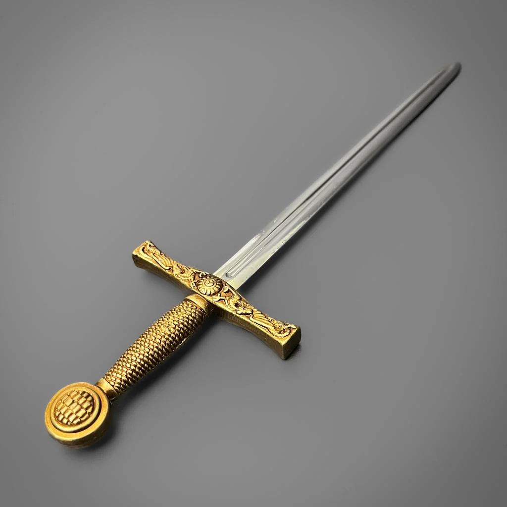 Brass Excalibur Mini Sword - Image 3