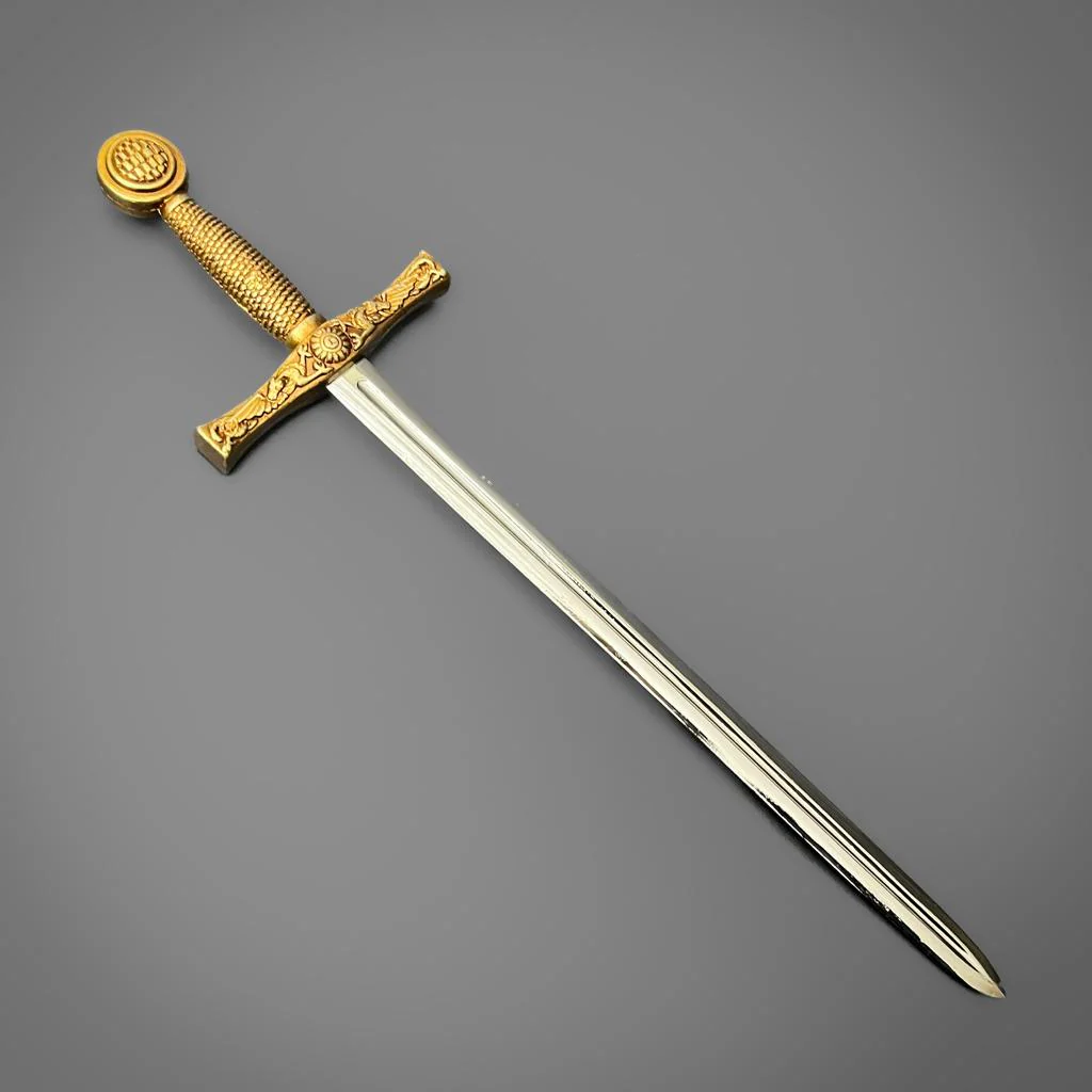 Brass Excalibur Mini Sword - Image 4