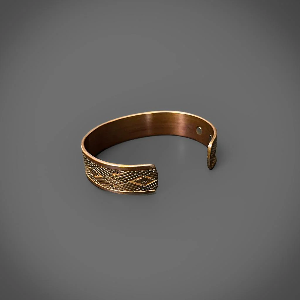 Geometric Copper Cuff - Image 2