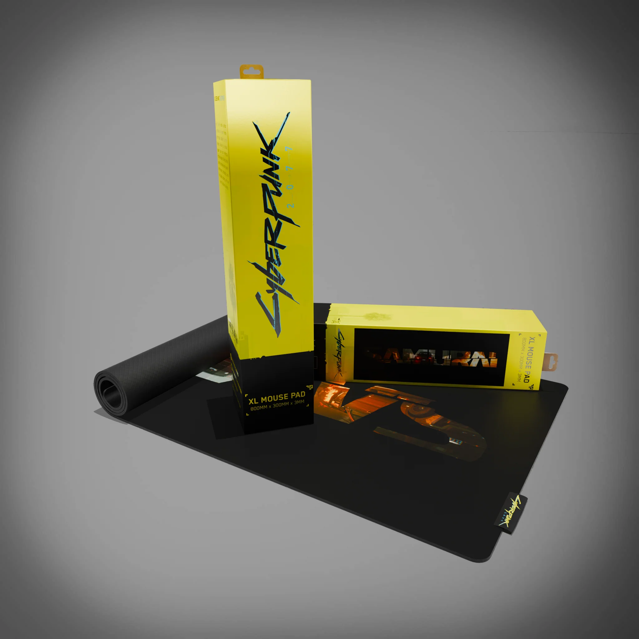 Cyberpunk® 2077 Desk Mat - Johnny Silverhand's Porsche - Image 3