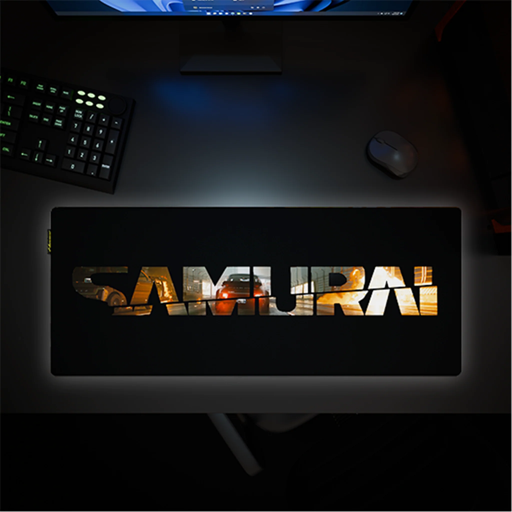 Cyberpunk® 2077 Desk Mat - Johnny Silverhand's Porsche - Image 7