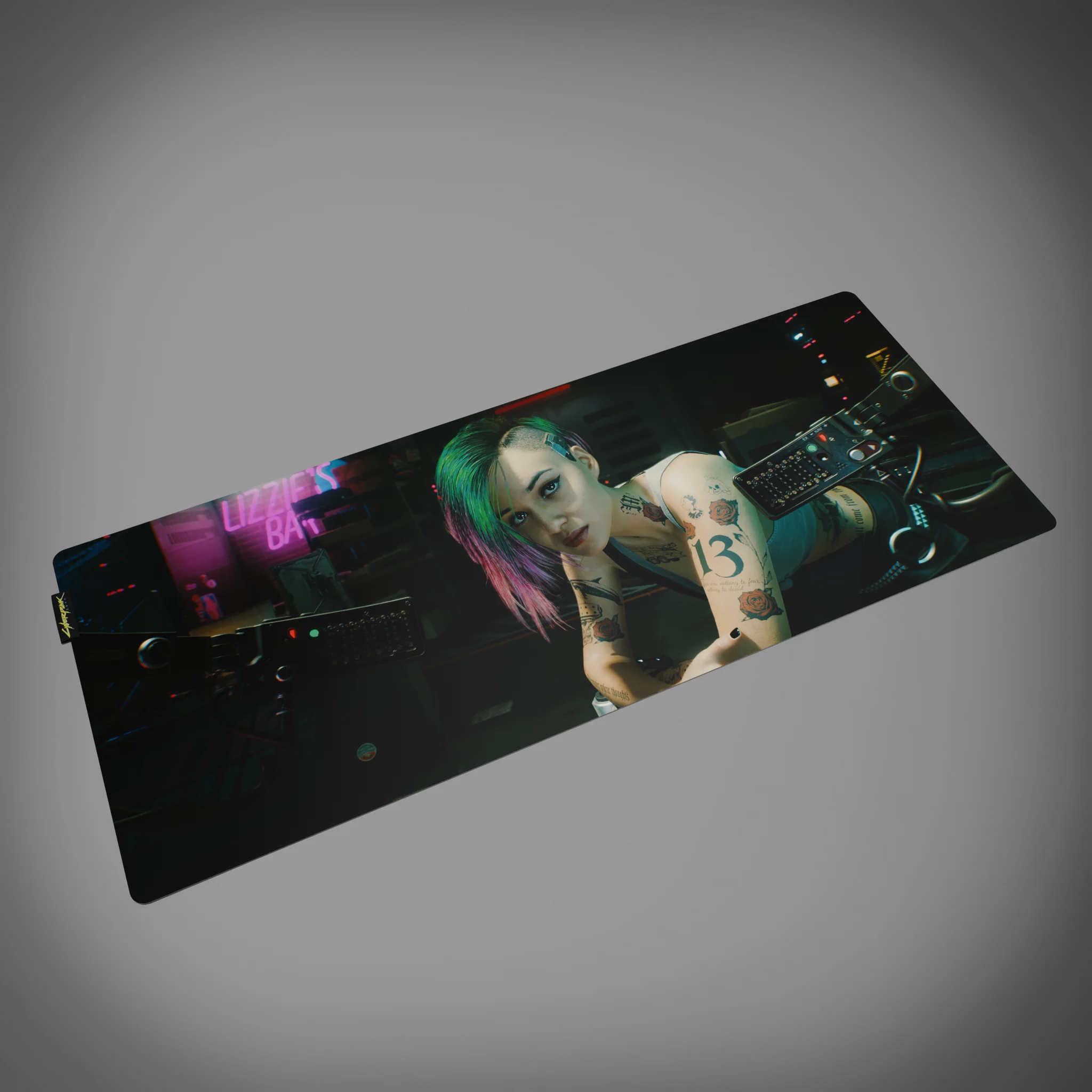 Cyberpunk® 2077 Desk Mat - Judy Alvarez - Image 6