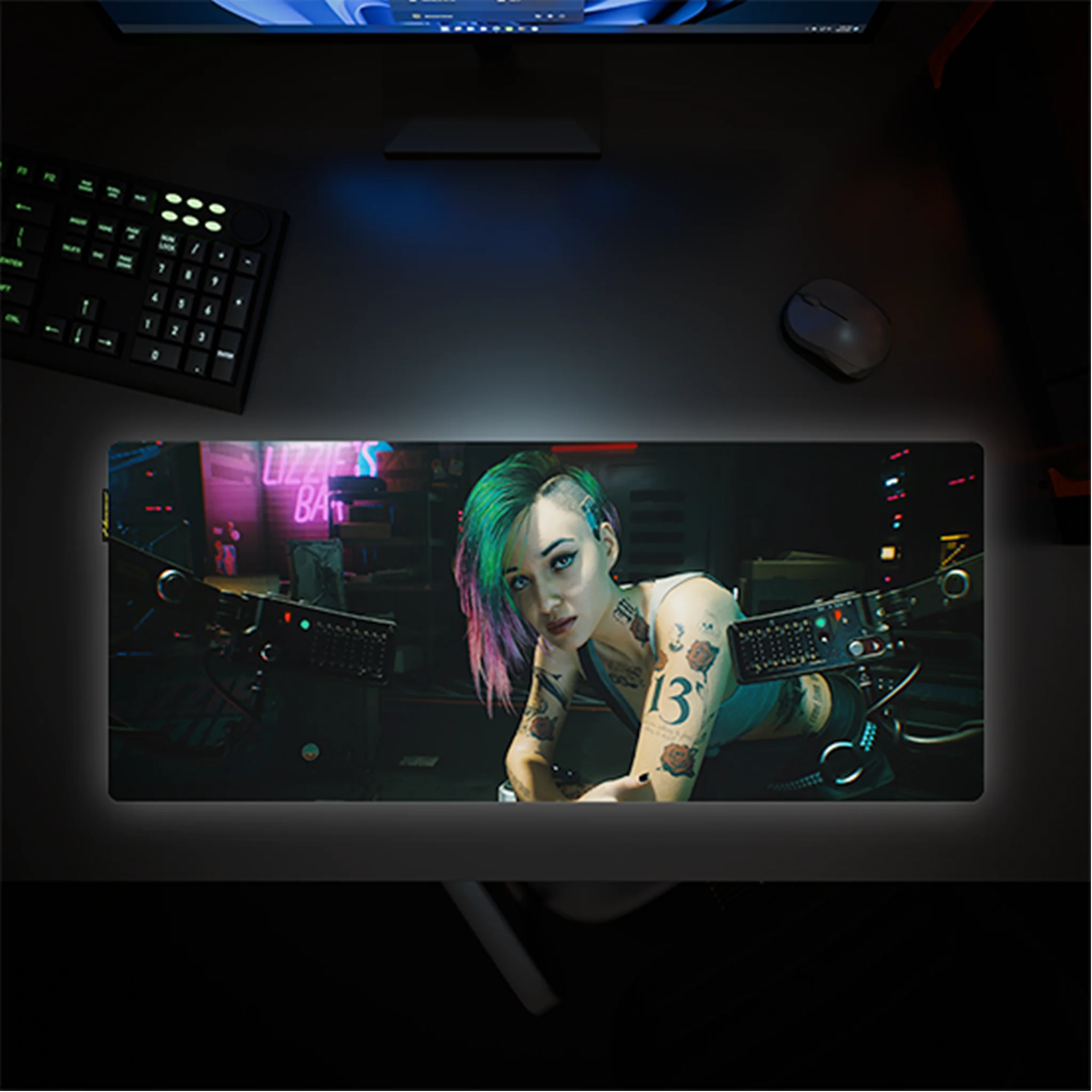 Cyberpunk® 2077 Desk Mat - Judy Alvarez - Image 7