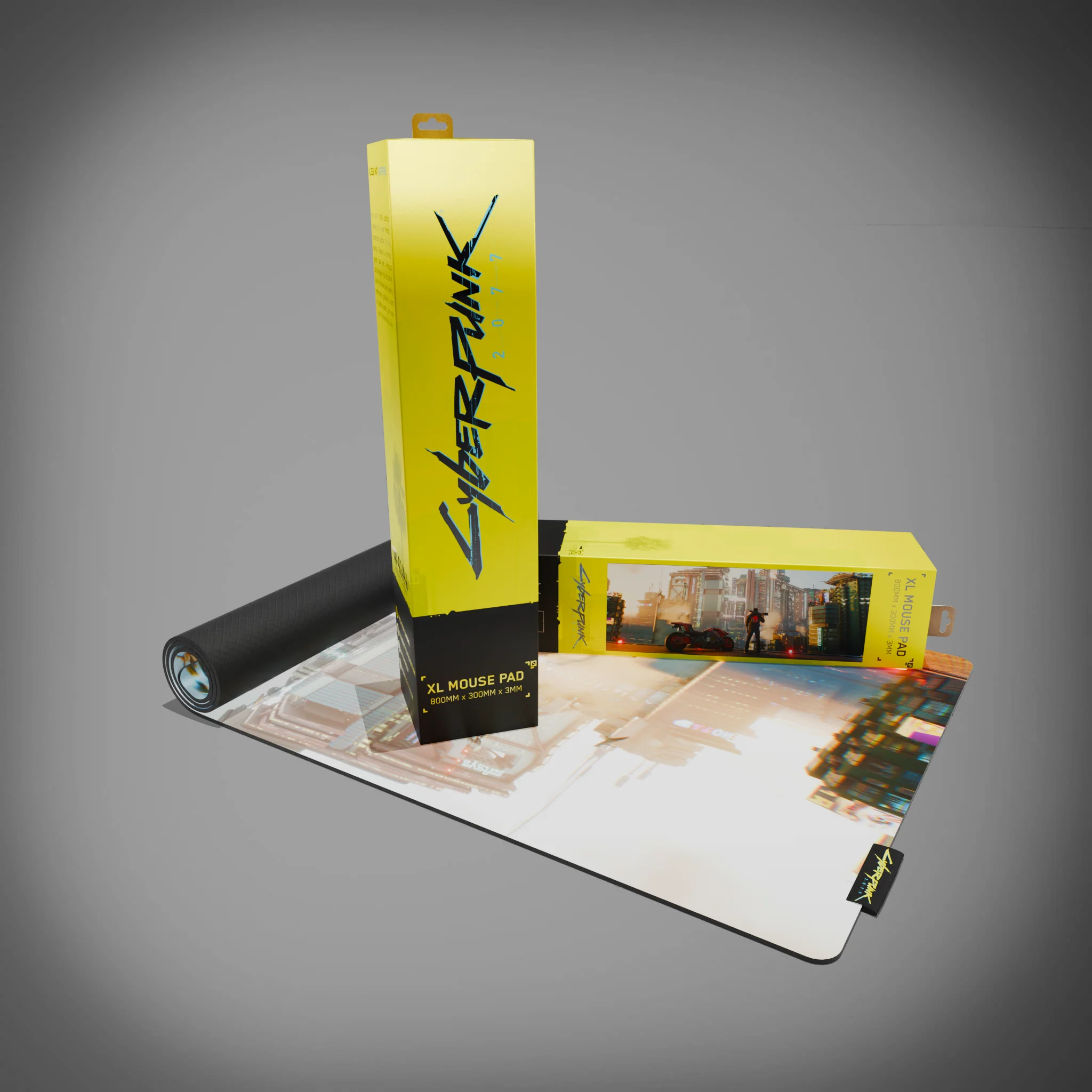 Cyberpunk® 2077 Desk Mat - Night City Views - Image 3