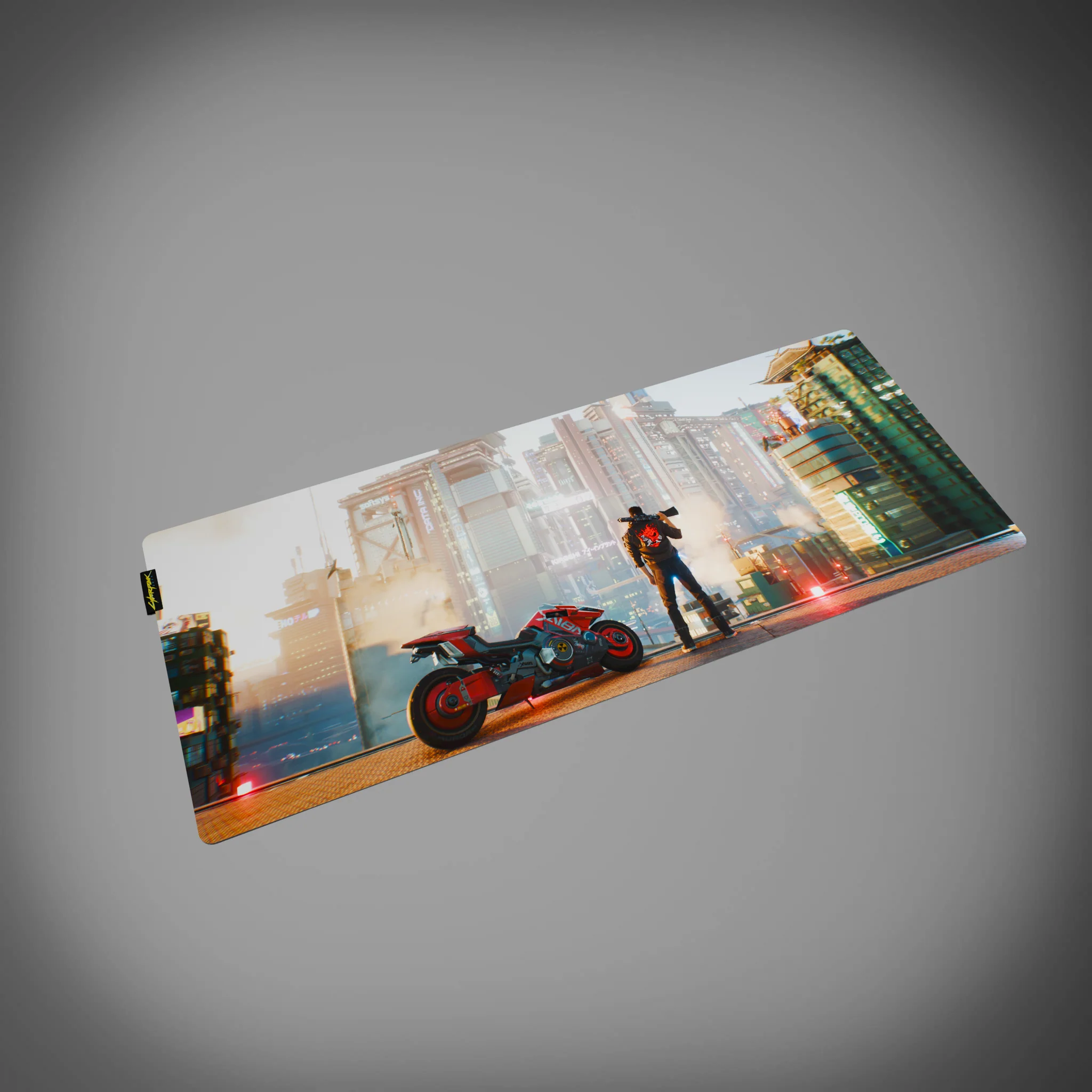 Cyberpunk® 2077 Desk Mat - Night City Views - Image 5