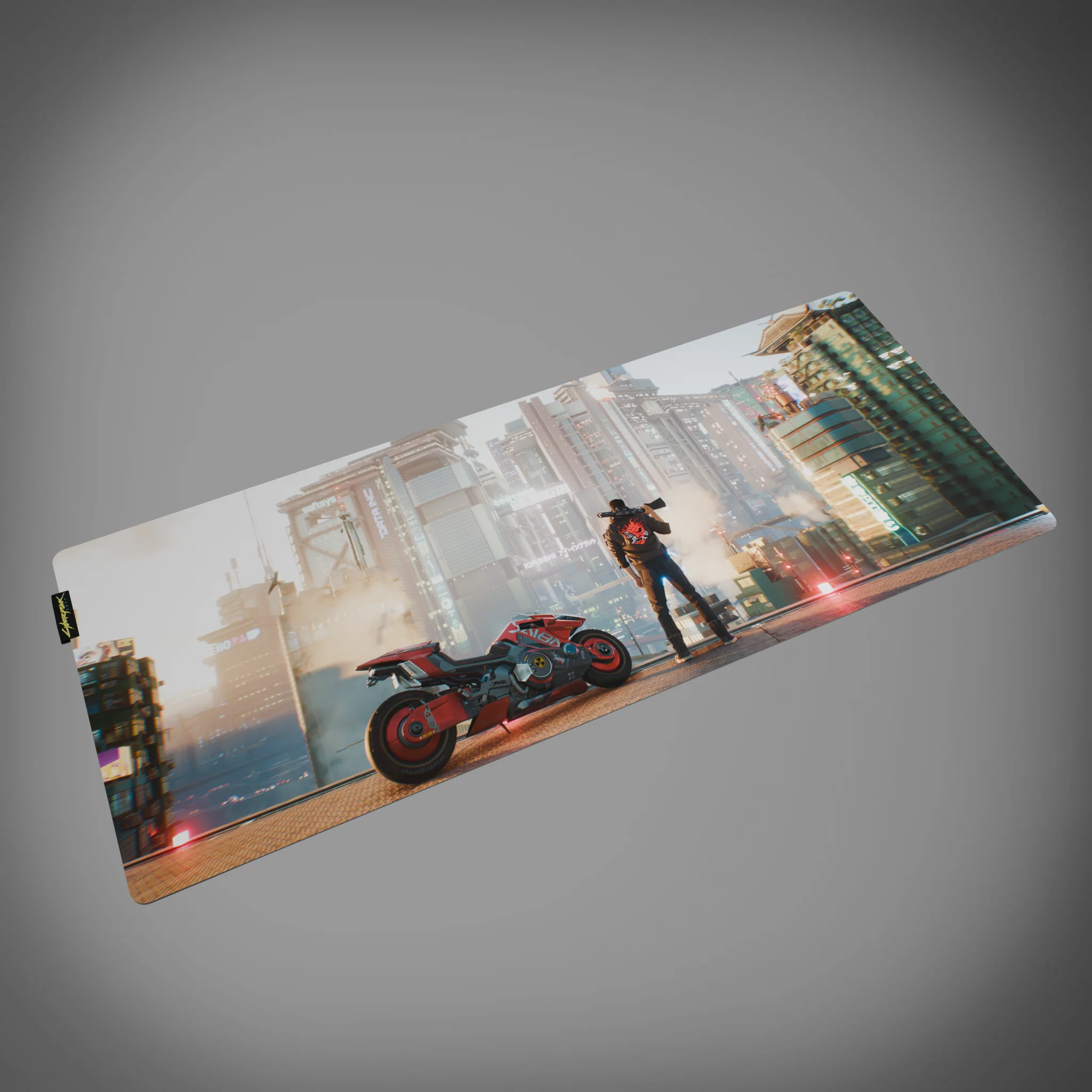 Cyberpunk® 2077 Desk Mat - Night City Views - Image 6