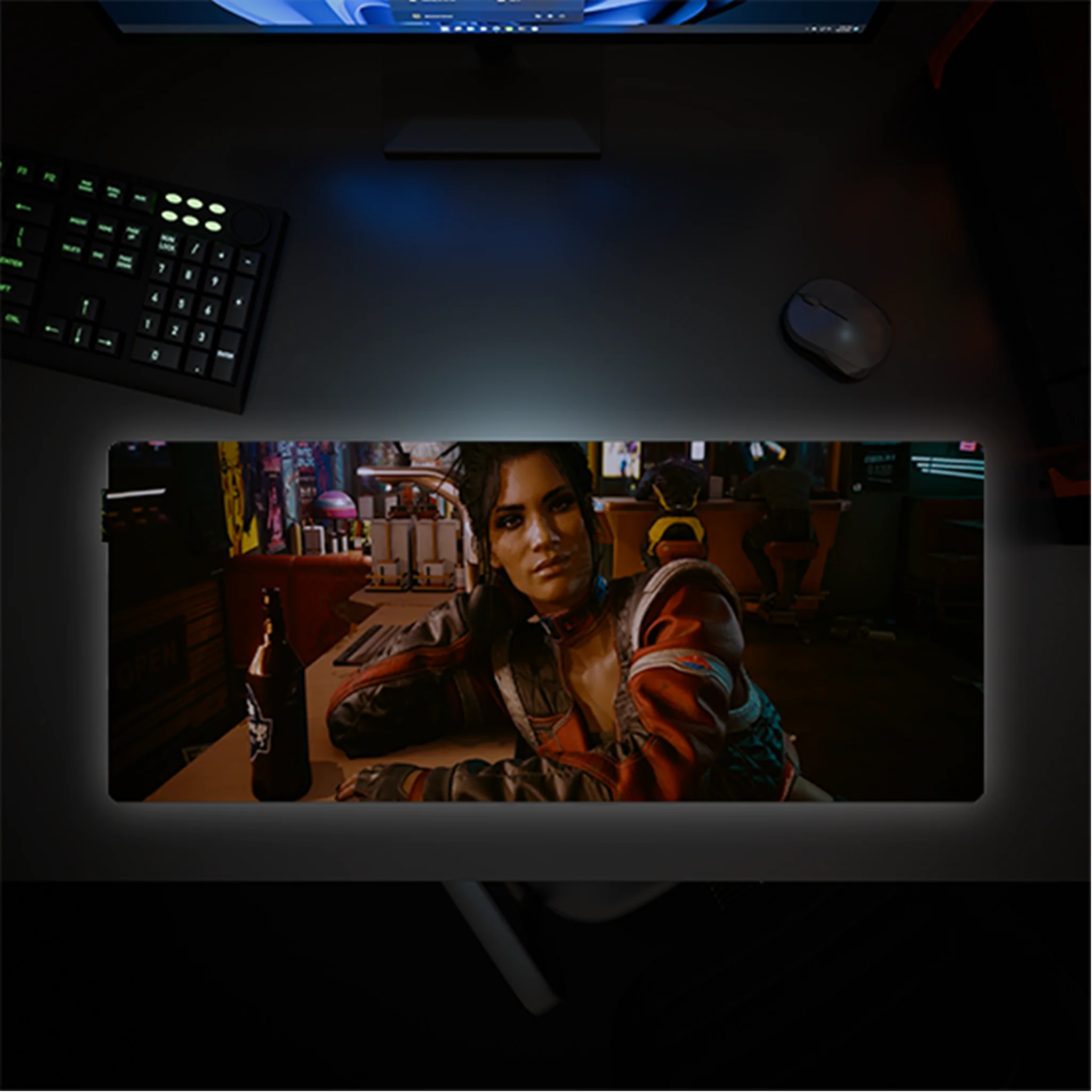 Cyberpunk® 2077 Desk Mat - Panam - Image 5