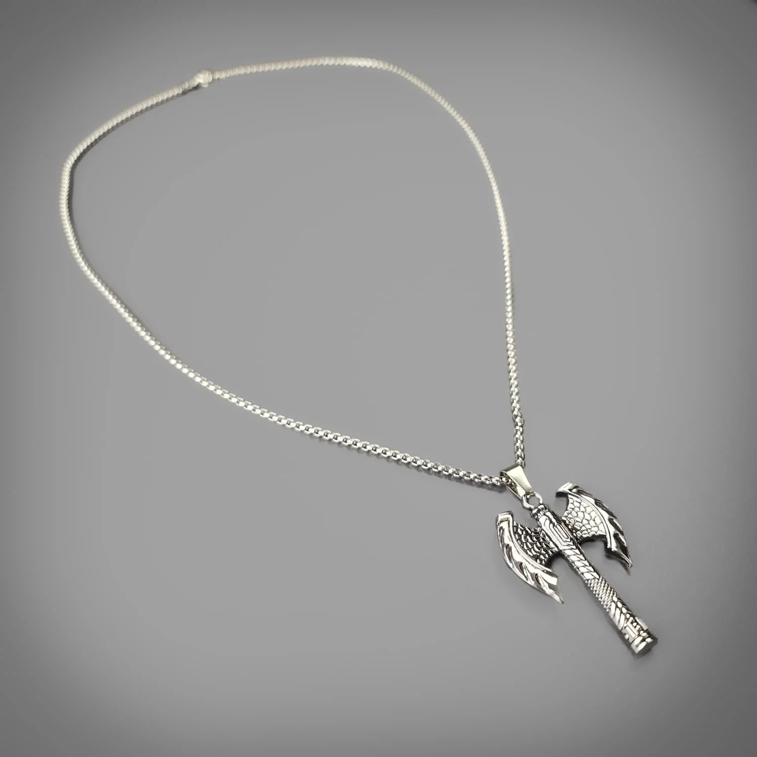 Double Bit Axe Pendant - Image 2