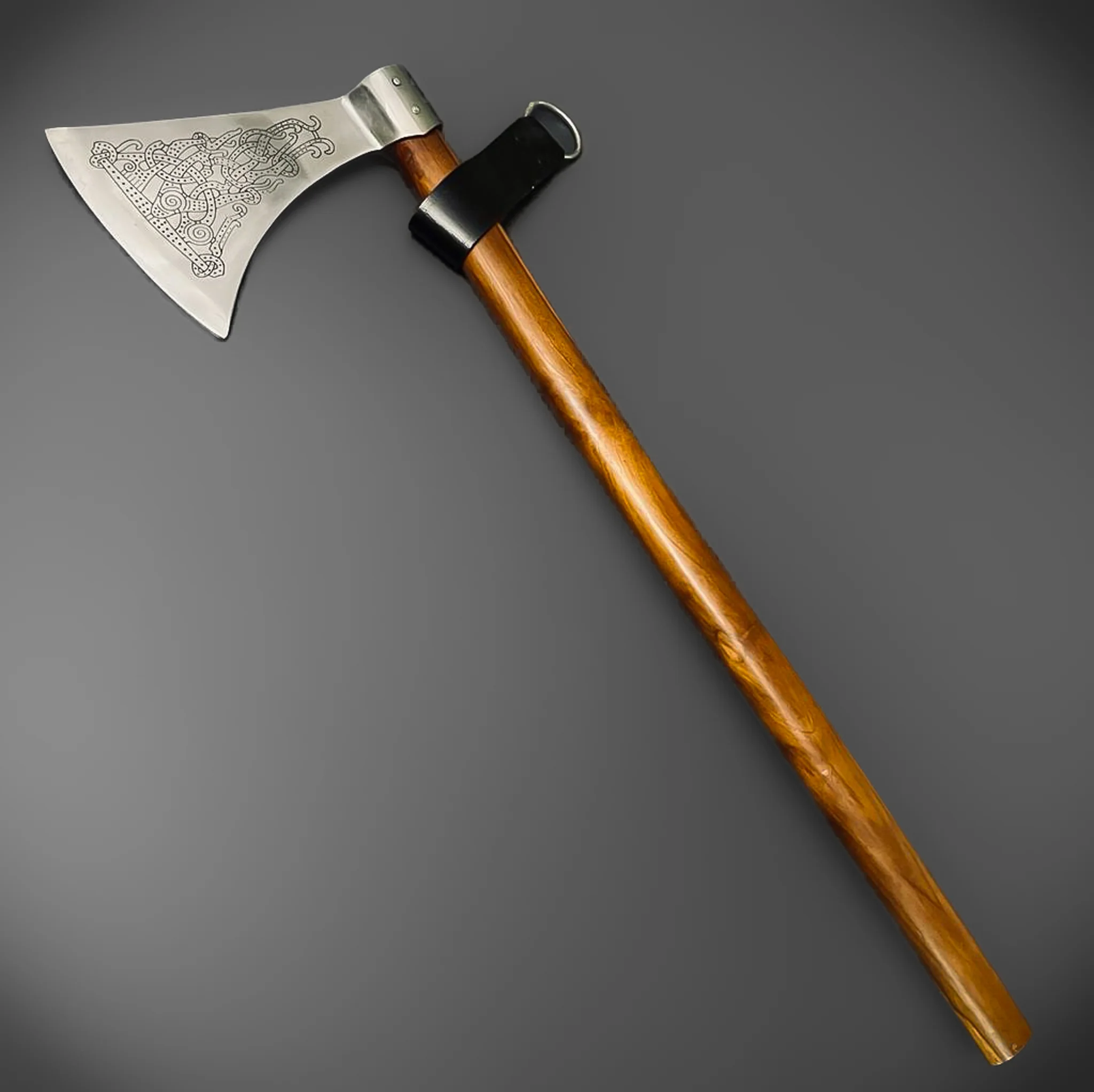 Engraved Viking Axe - Image 3