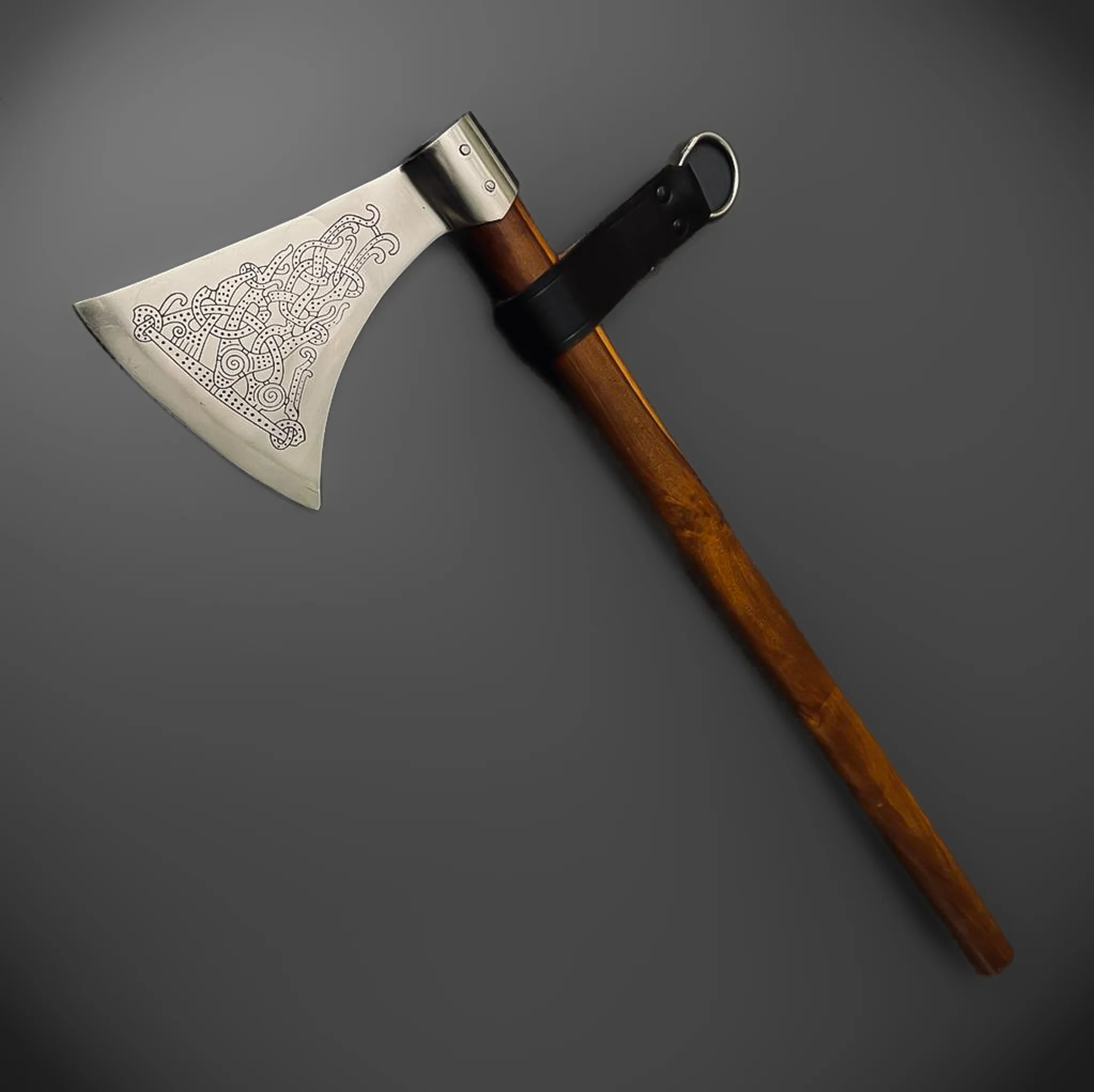 Engraved Viking Axe - Image 4