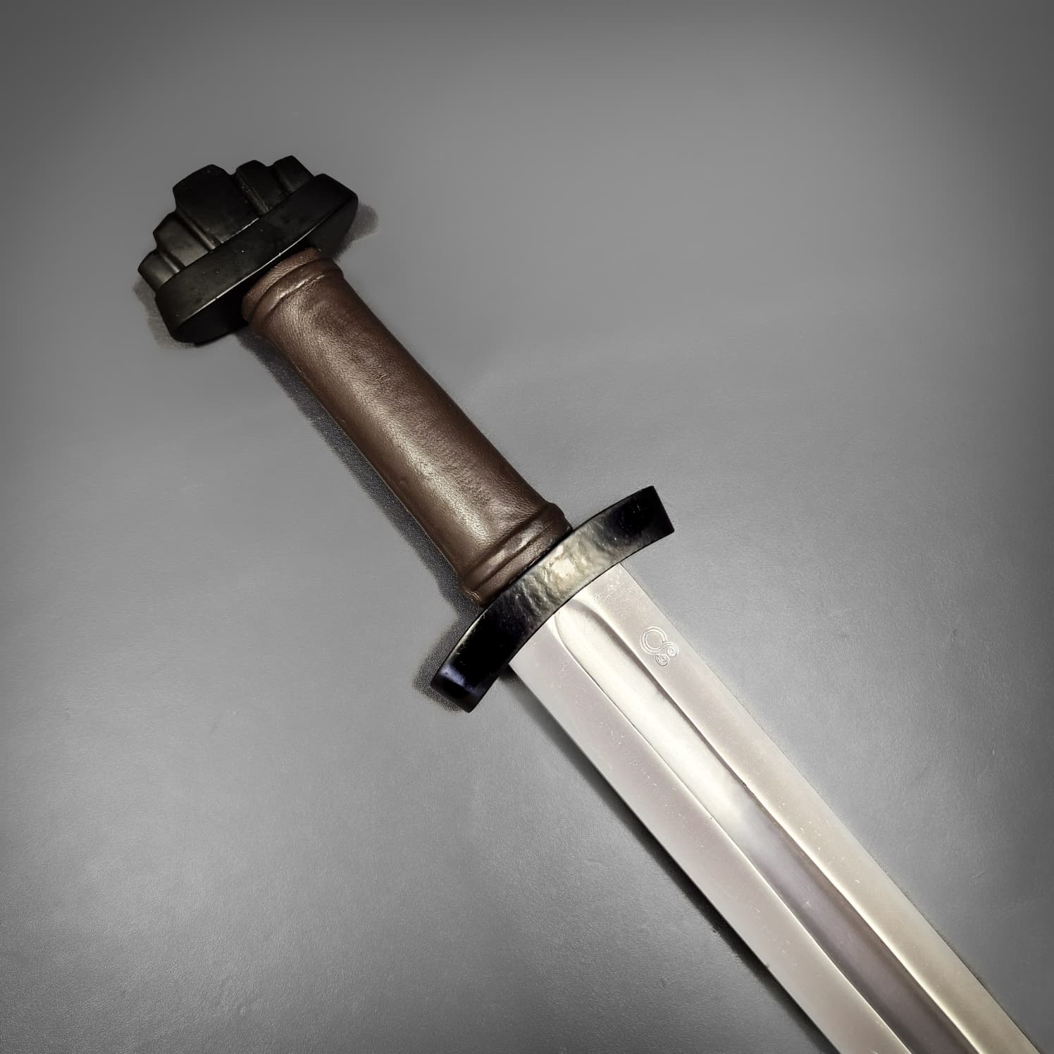 Five Lobe Viking Sword Black - Trollkors - Image 3