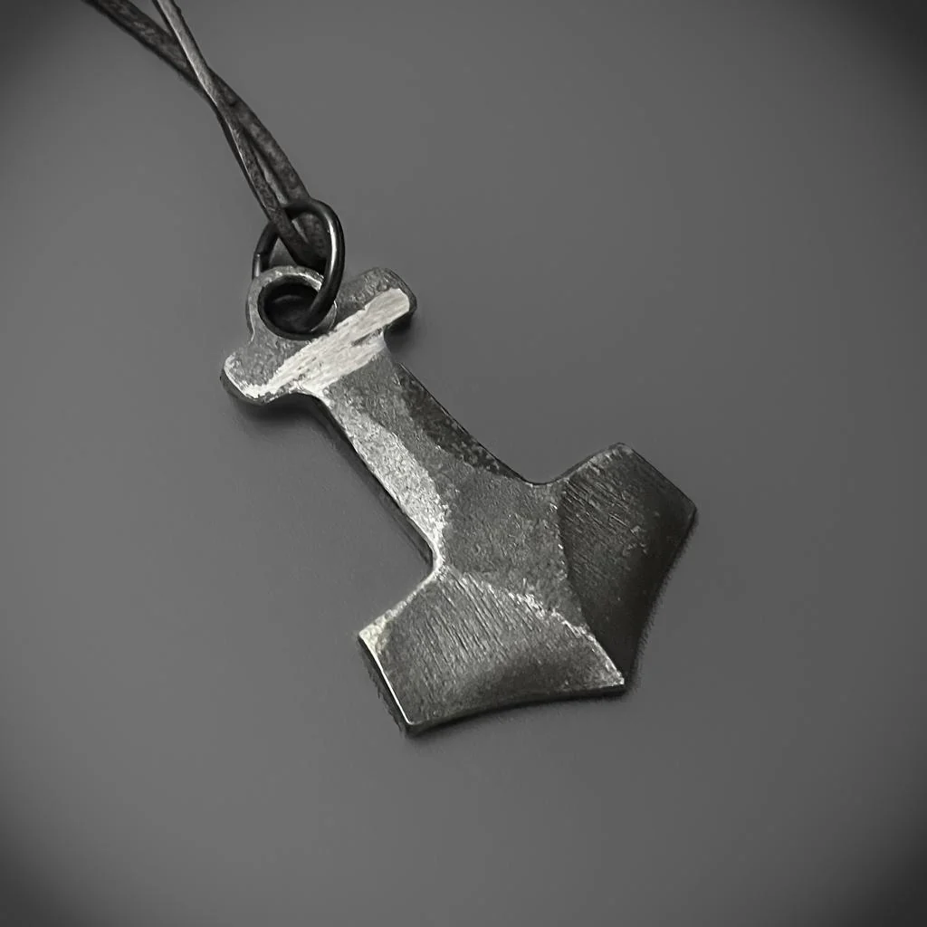 Forged Mjolnir Pendant