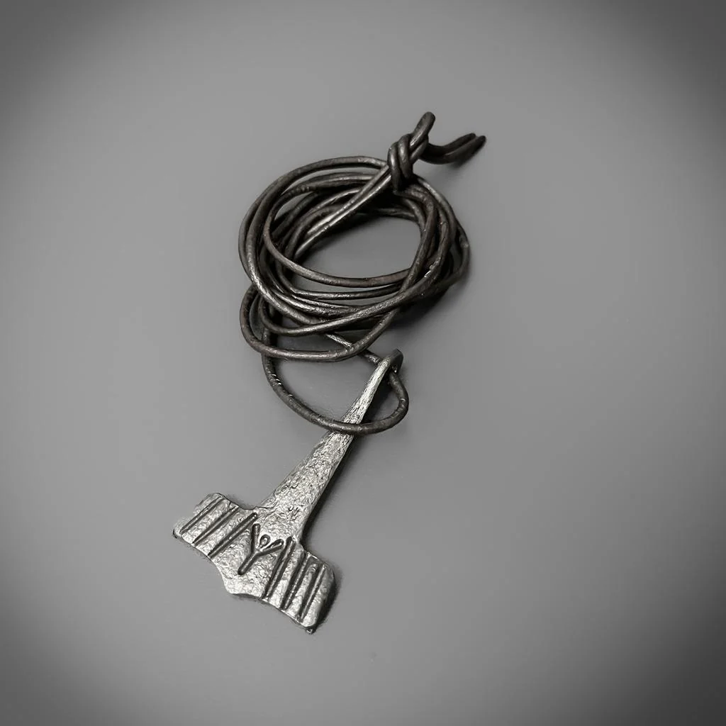 Protection Hand-Forged Mjolnir Pendant