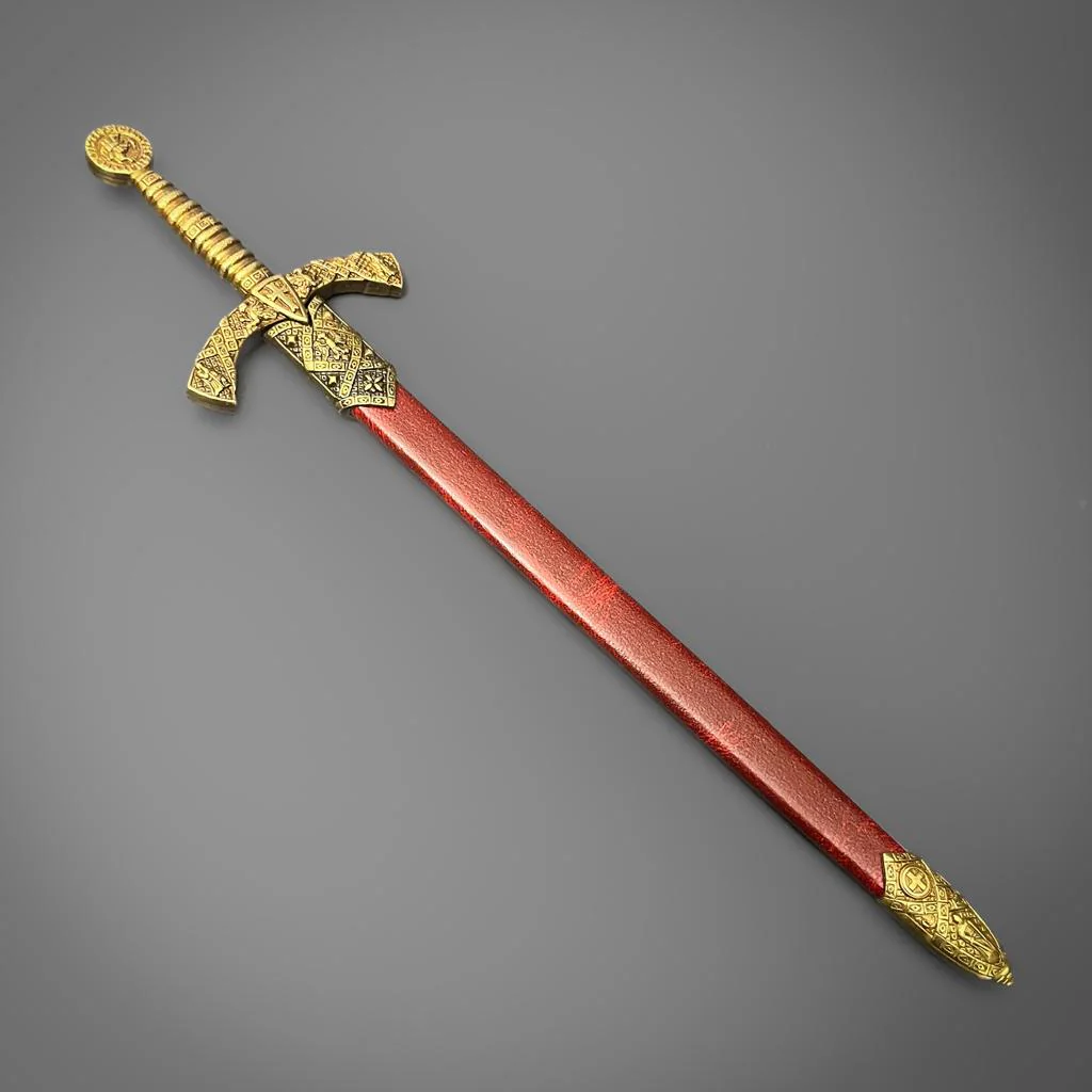Knights Templar Mini Sword - Image 3
