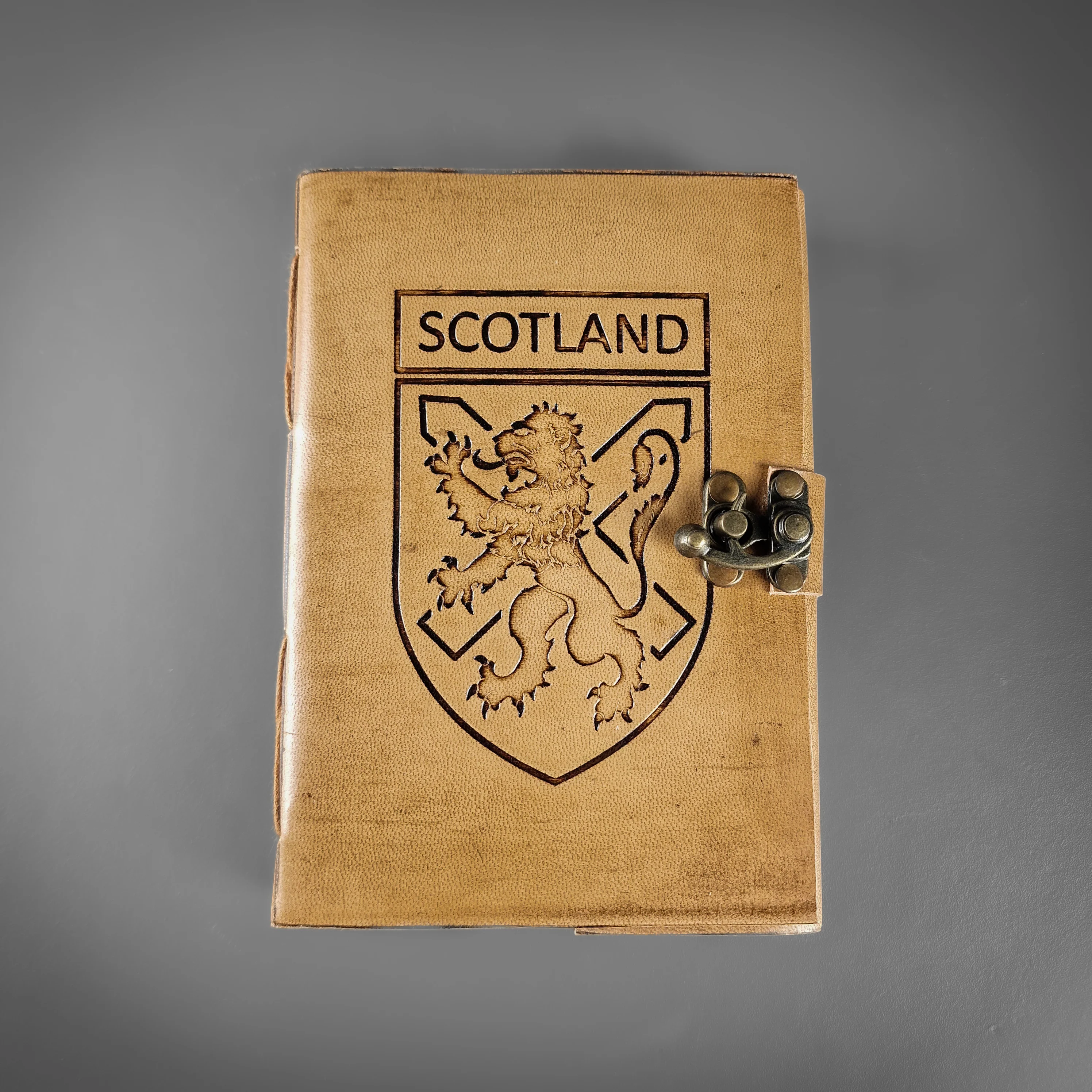 Leather Notebook - Scotland - Image 3