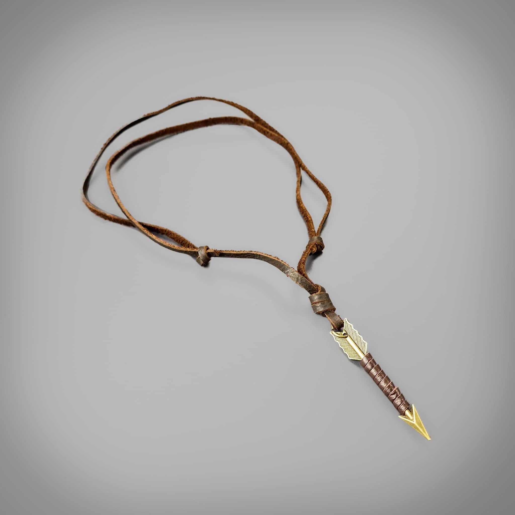 Leatherbound Arrow Pendant - Image 3
