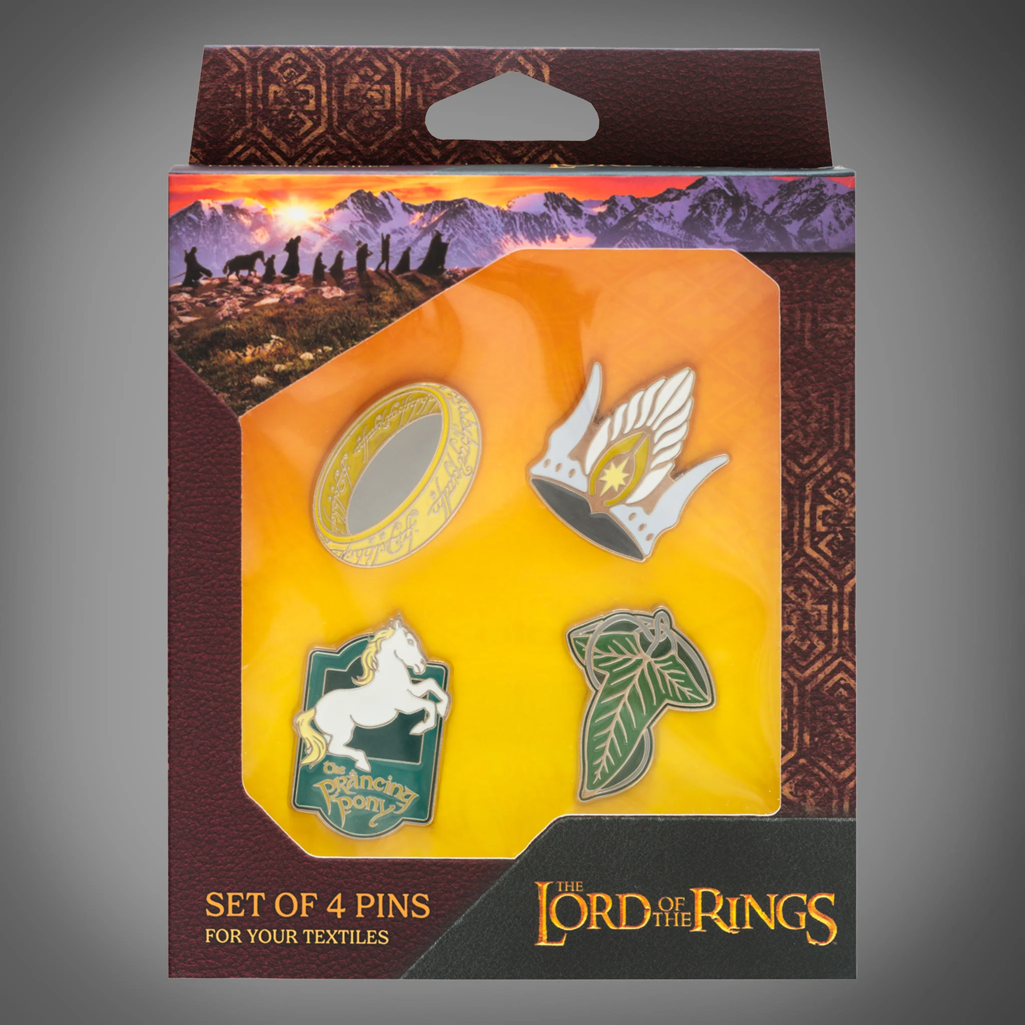 Lord of the Rings - Set of 4 Pin Badges - Image 3