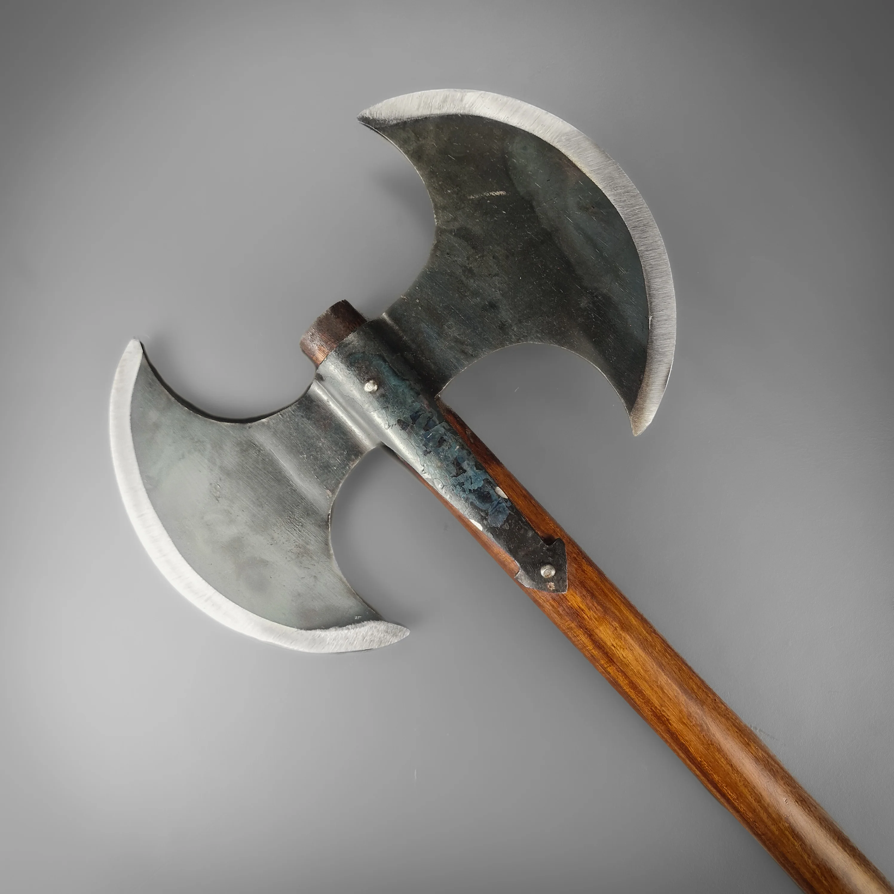 Medieval Twin Blade Axe - Image 3