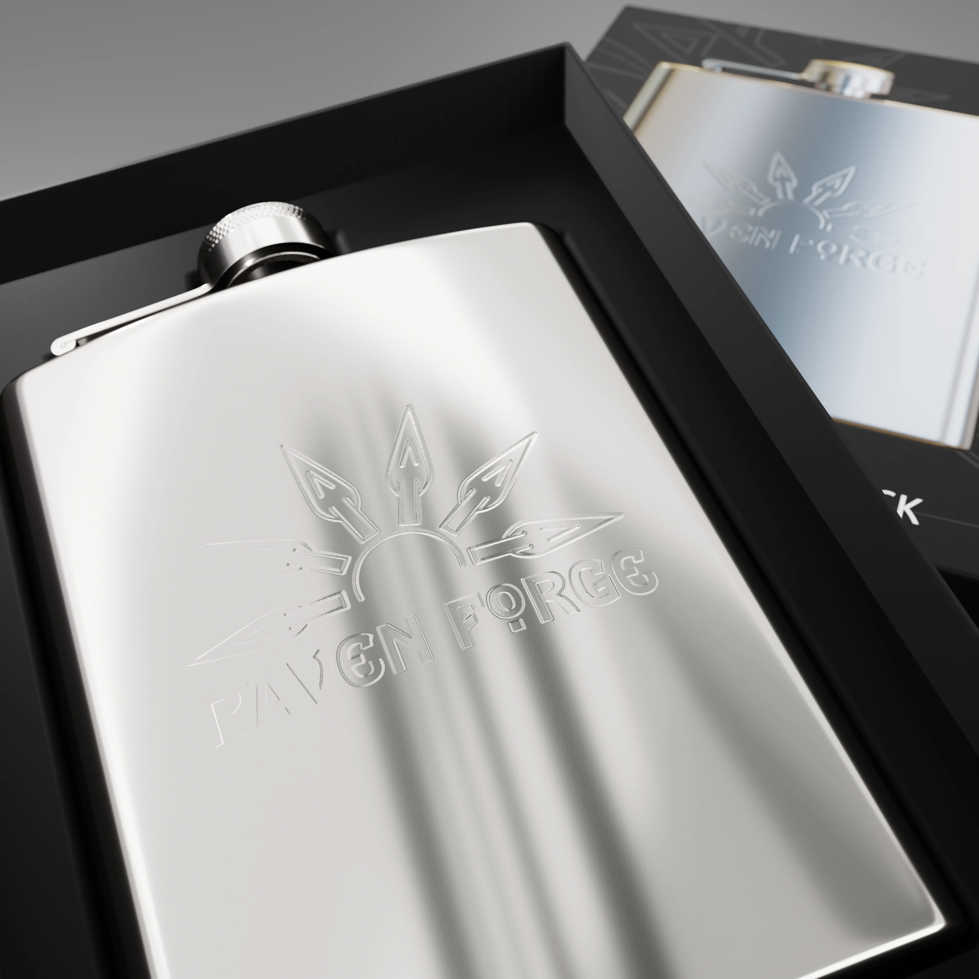 Raven Forge Hip Flask - Image 4