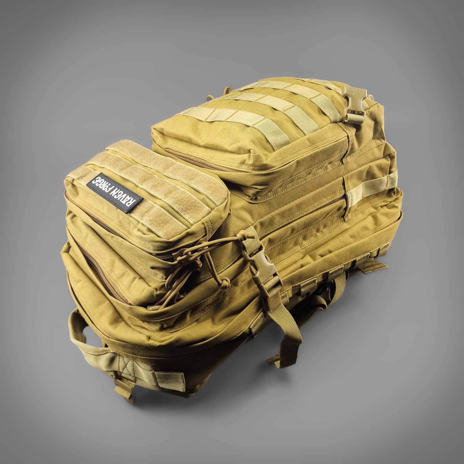 Raven Forge Khaki Backpack - Image 5