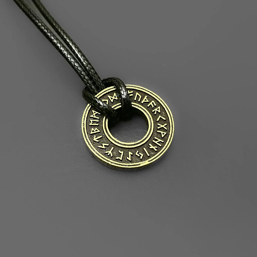 Runed Coin Pendant - Image 2
