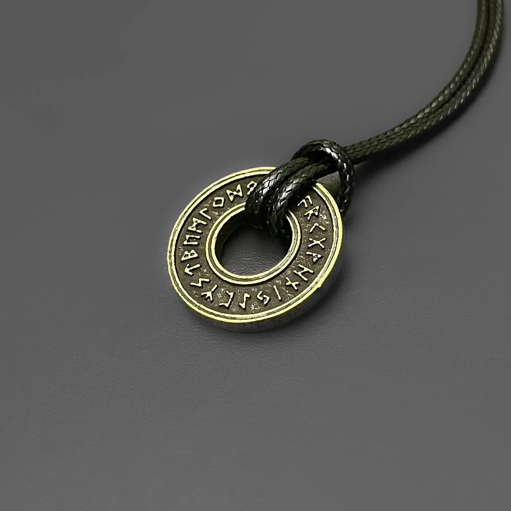 Runed Coin Pendant - Image 3