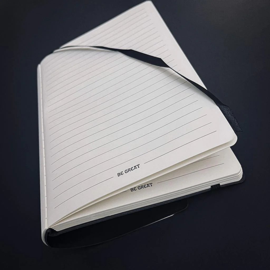 Soft-Touch Embossed Raven Forge Notebook - Image 3