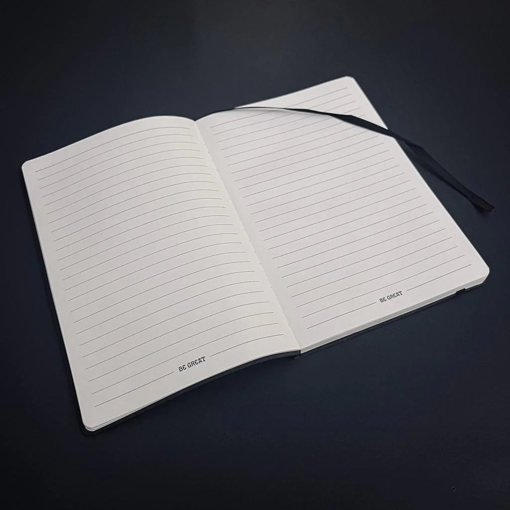 Soft-Touch Embossed Raven Forge Notebook - Image 4