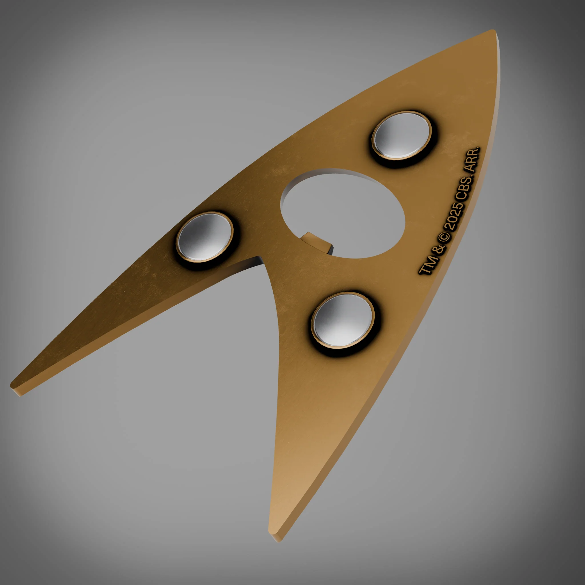 Star Trek™ Commbadge Bottle Opener - Image 3