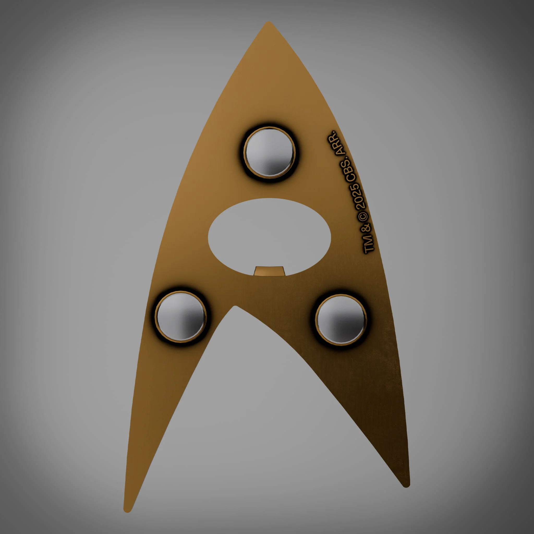 Star Trek™ Commbadge Bottle Opener - Image 5