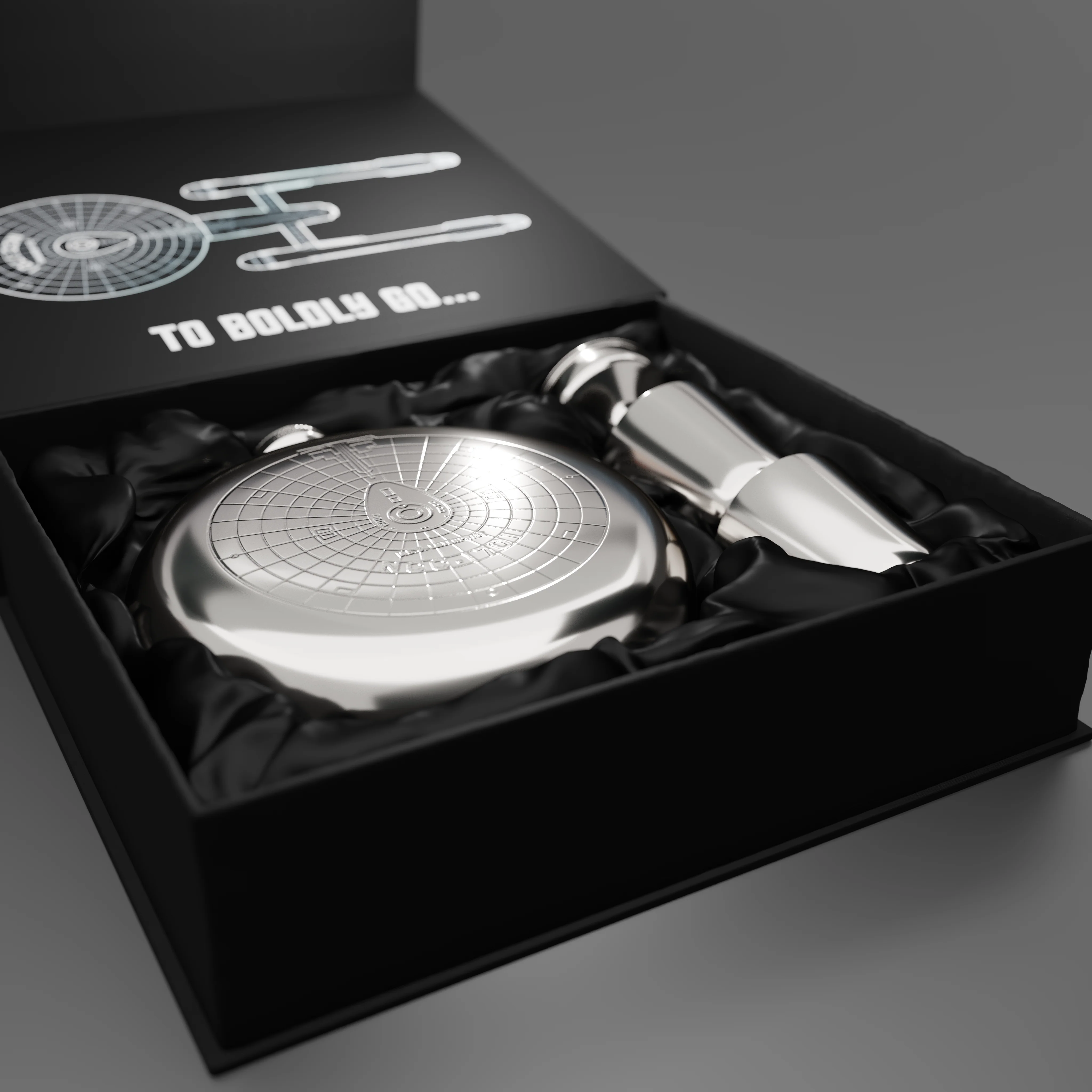 Star Trek™ Enterprise Hipflask - Image 8