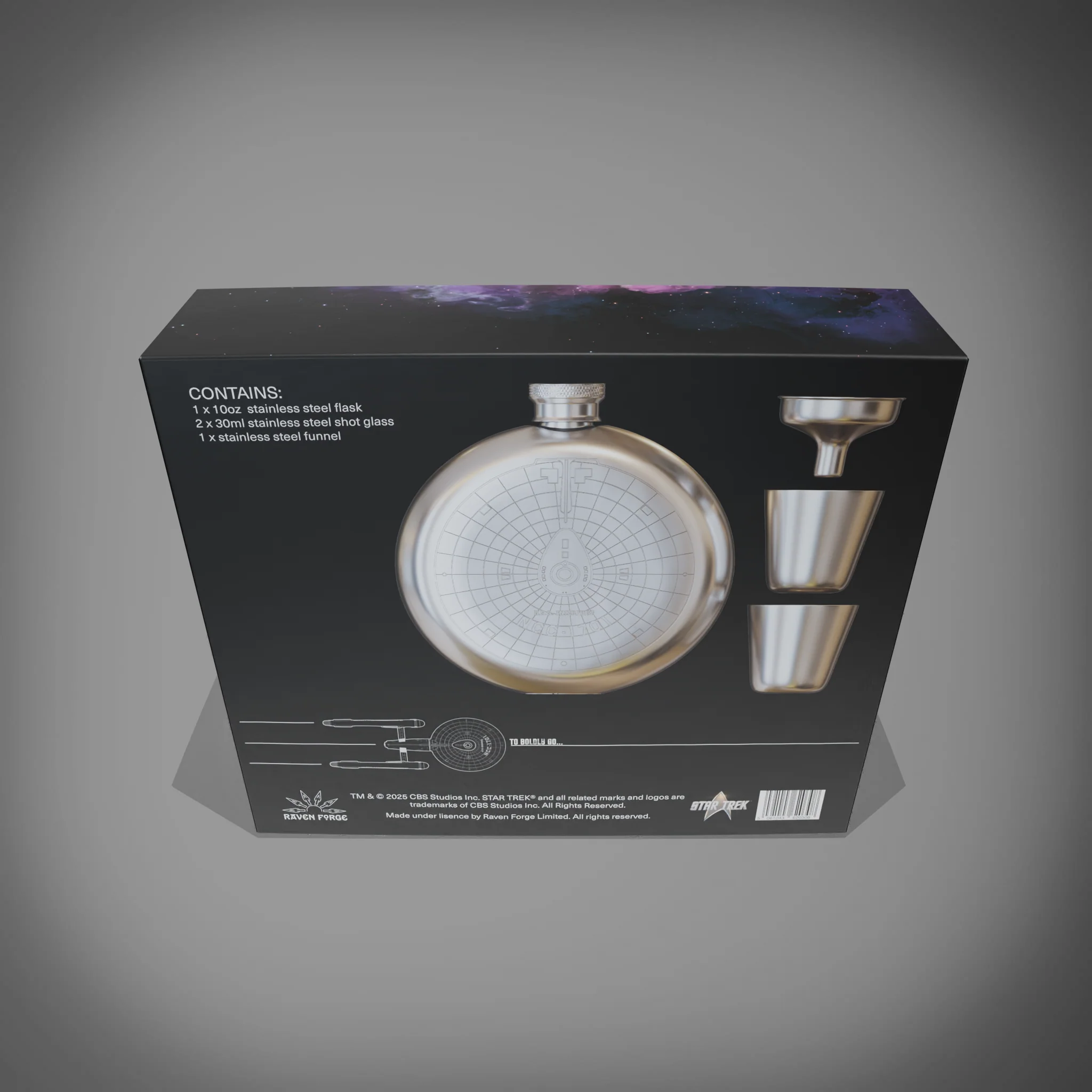 Star Trek™ Enterprise Hipflask - Image 9