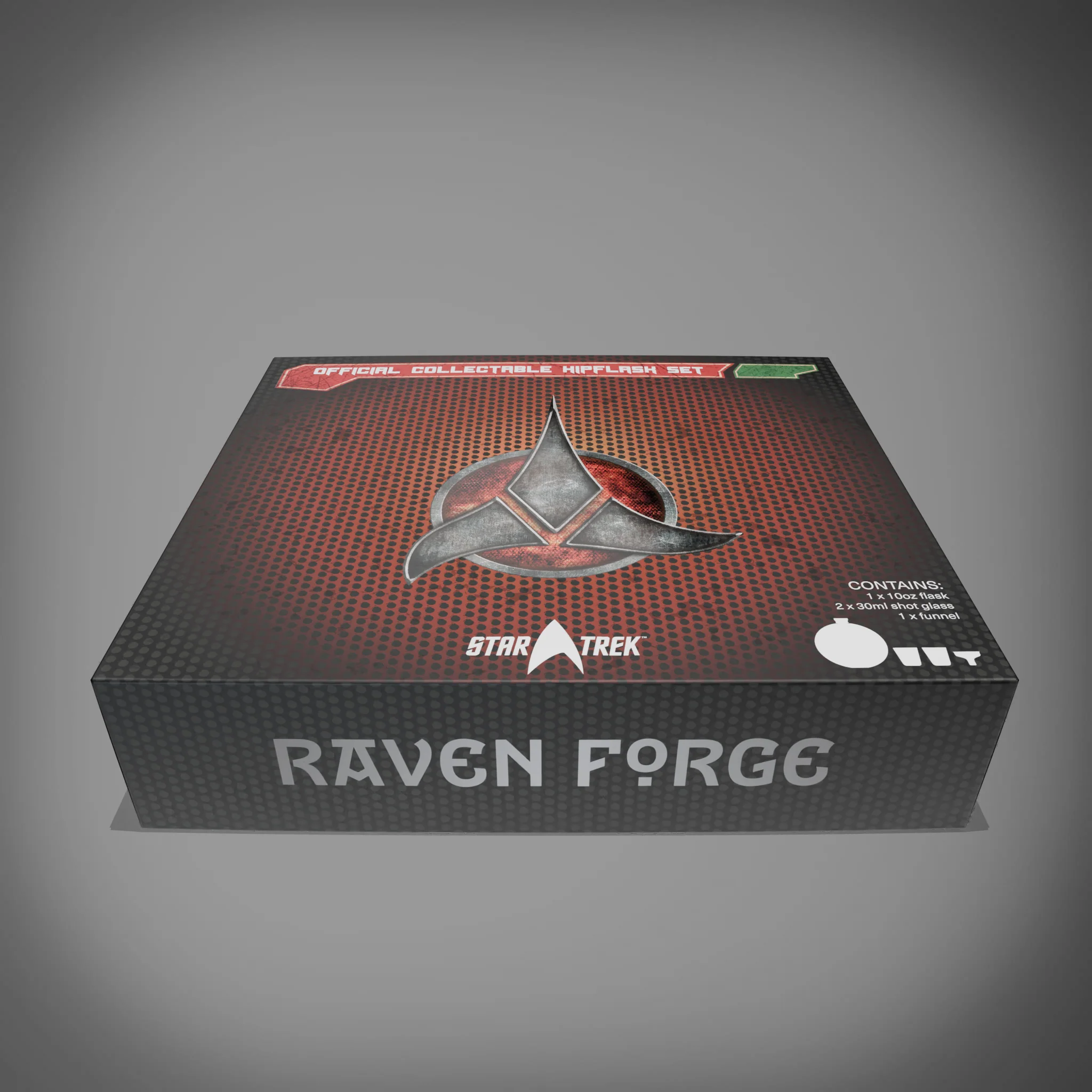Star Trek™ Klingon Hipflask - Image 4
