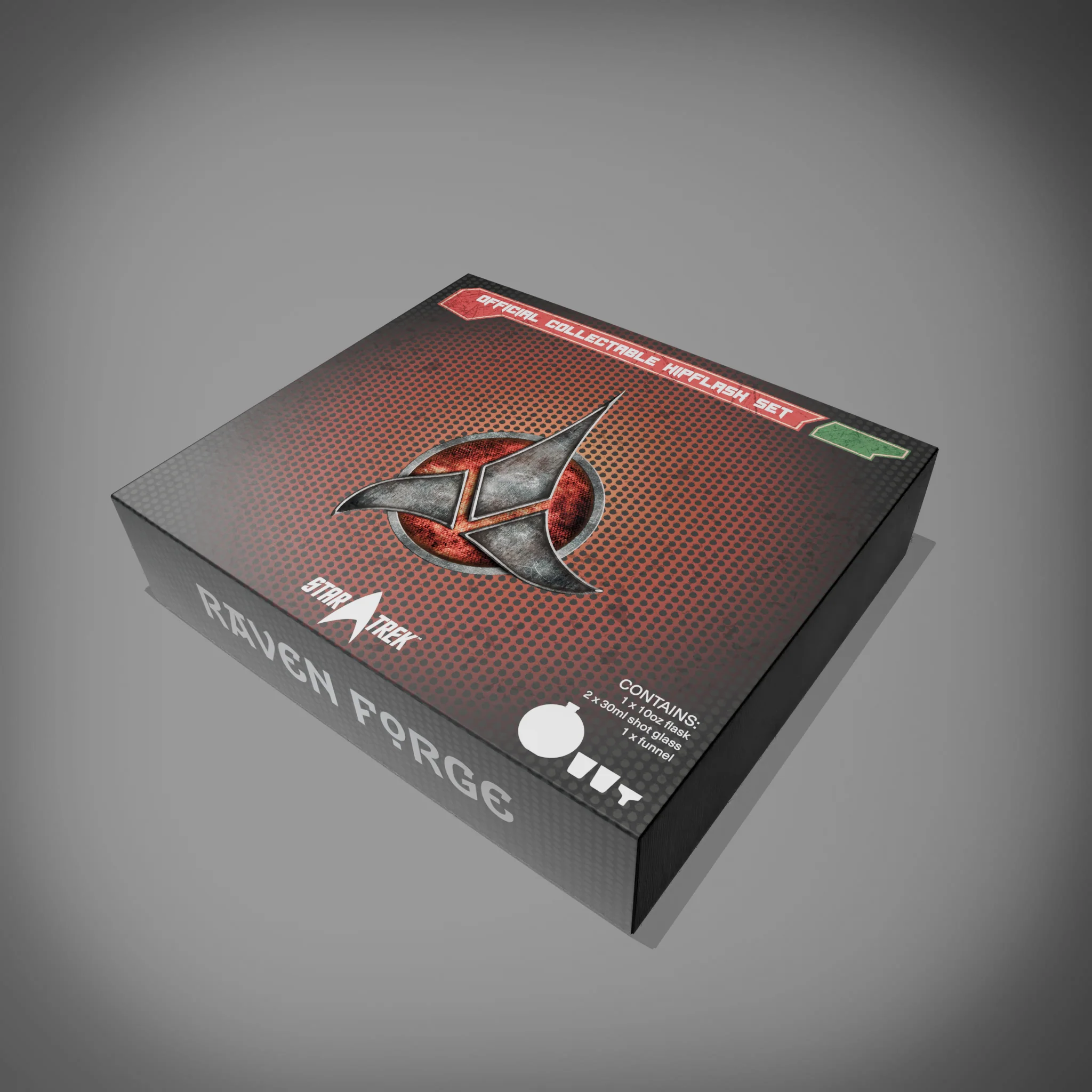 Star Trek™ Klingon Hipflask - Image 6