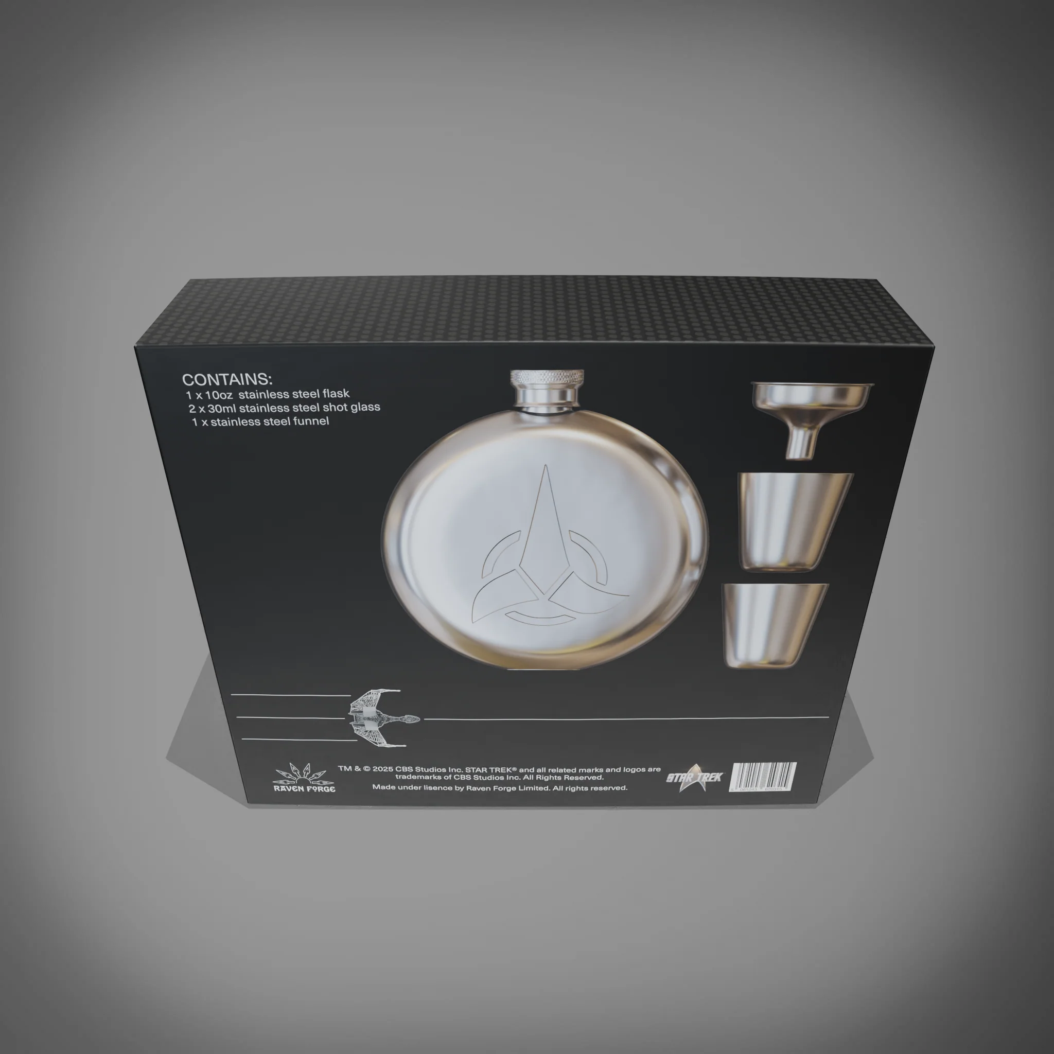 Star Trek™ Klingon Hipflask - Image 9