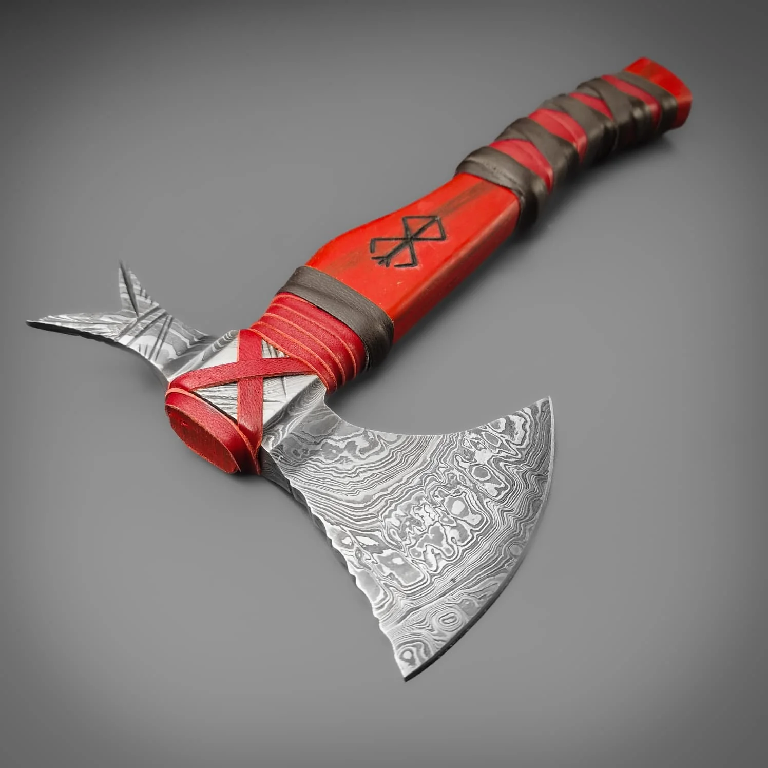 The Damascus Berserker Hatchet - Image 4