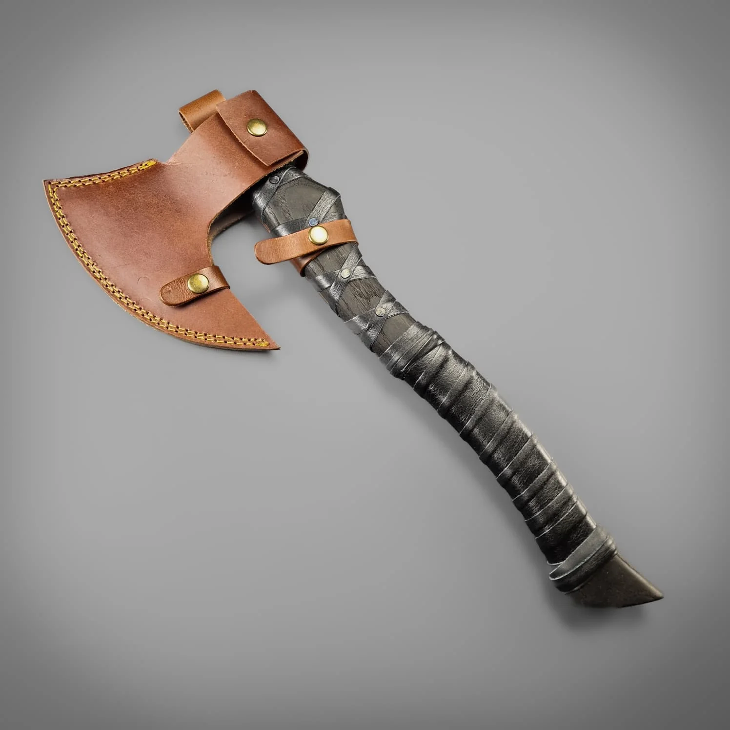 The Damascus Stargazer Axe - Image 3