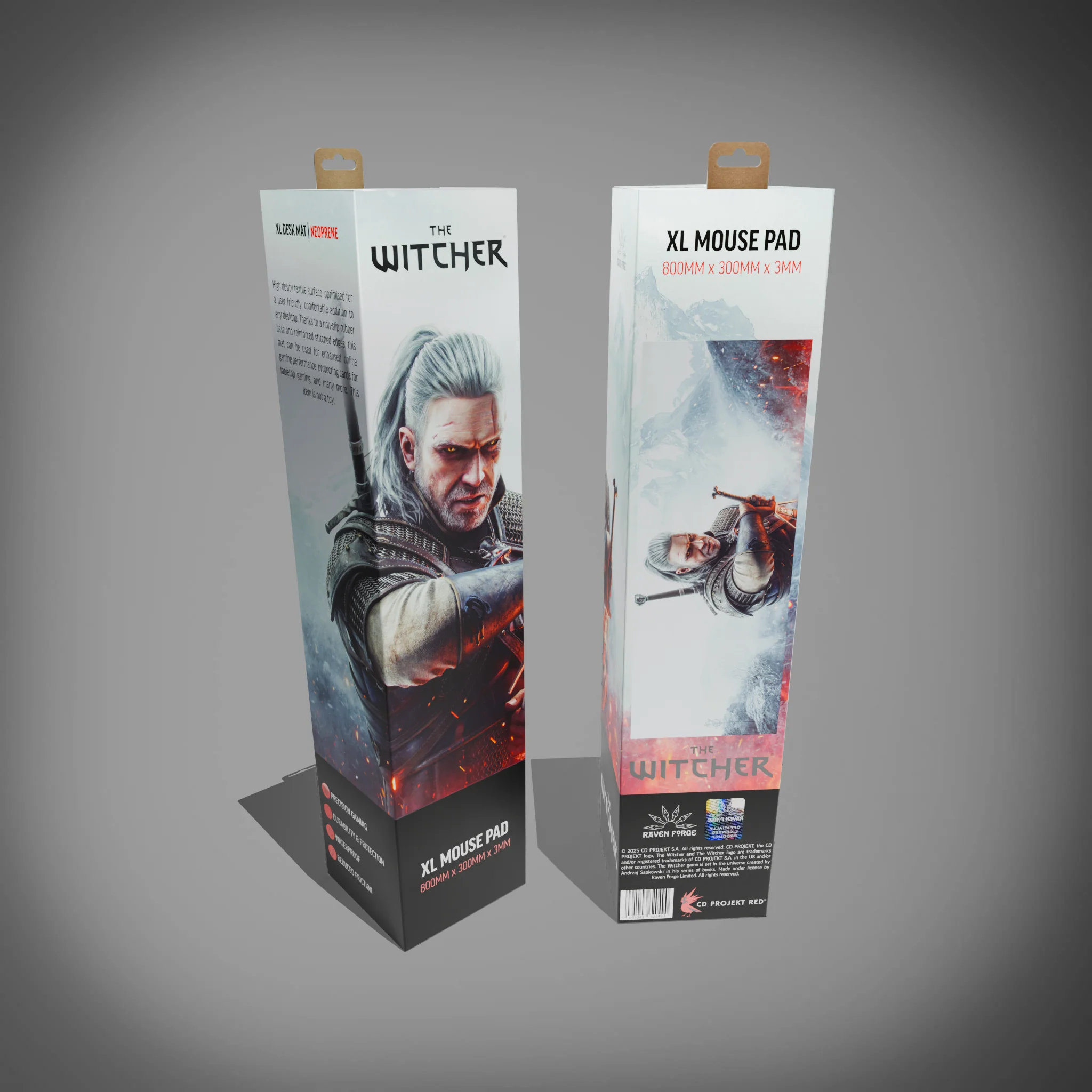 The Witcher™ Desk Mat - Geralt of Rivia Box Art - Image 4
