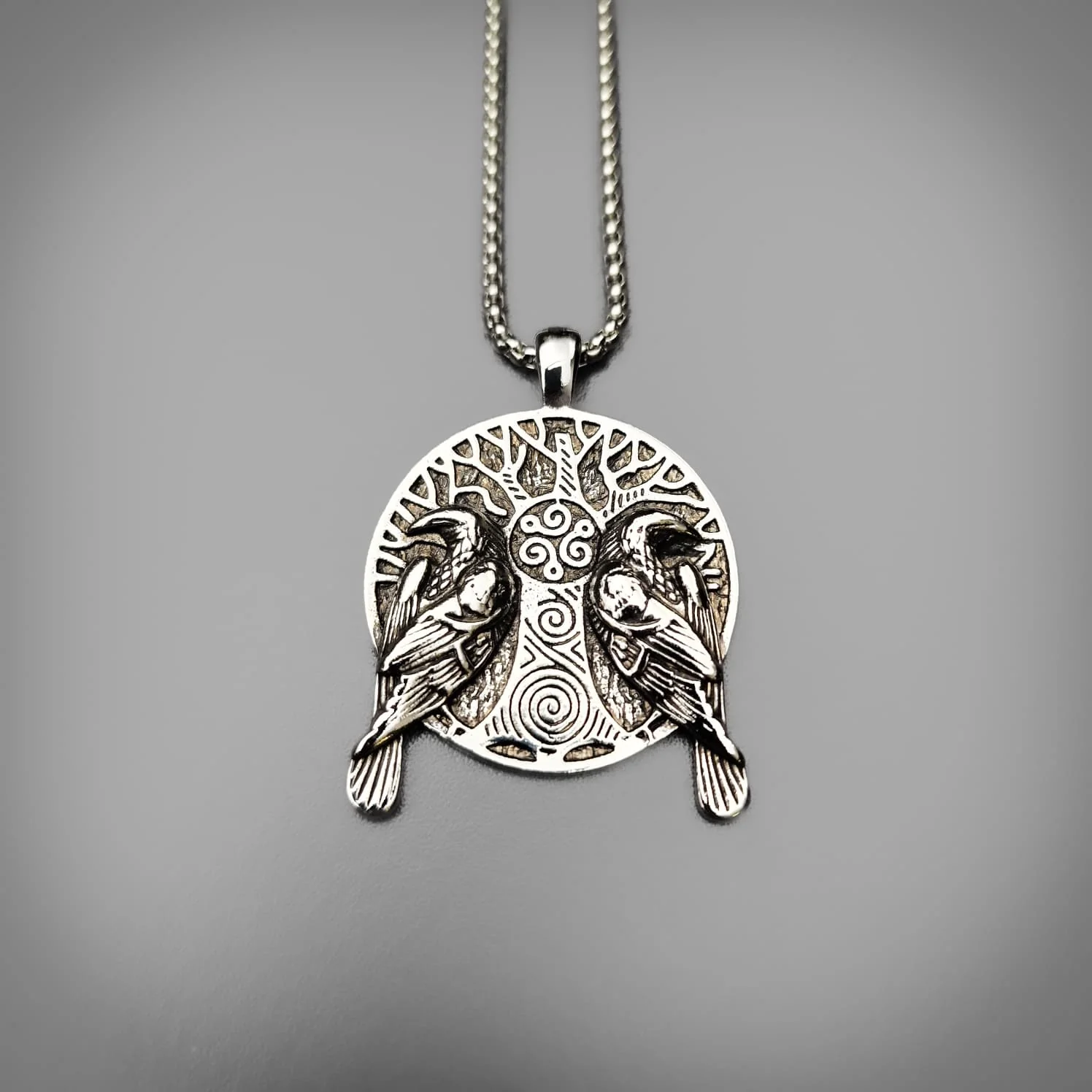 Twin Raven Medallion - Image 3