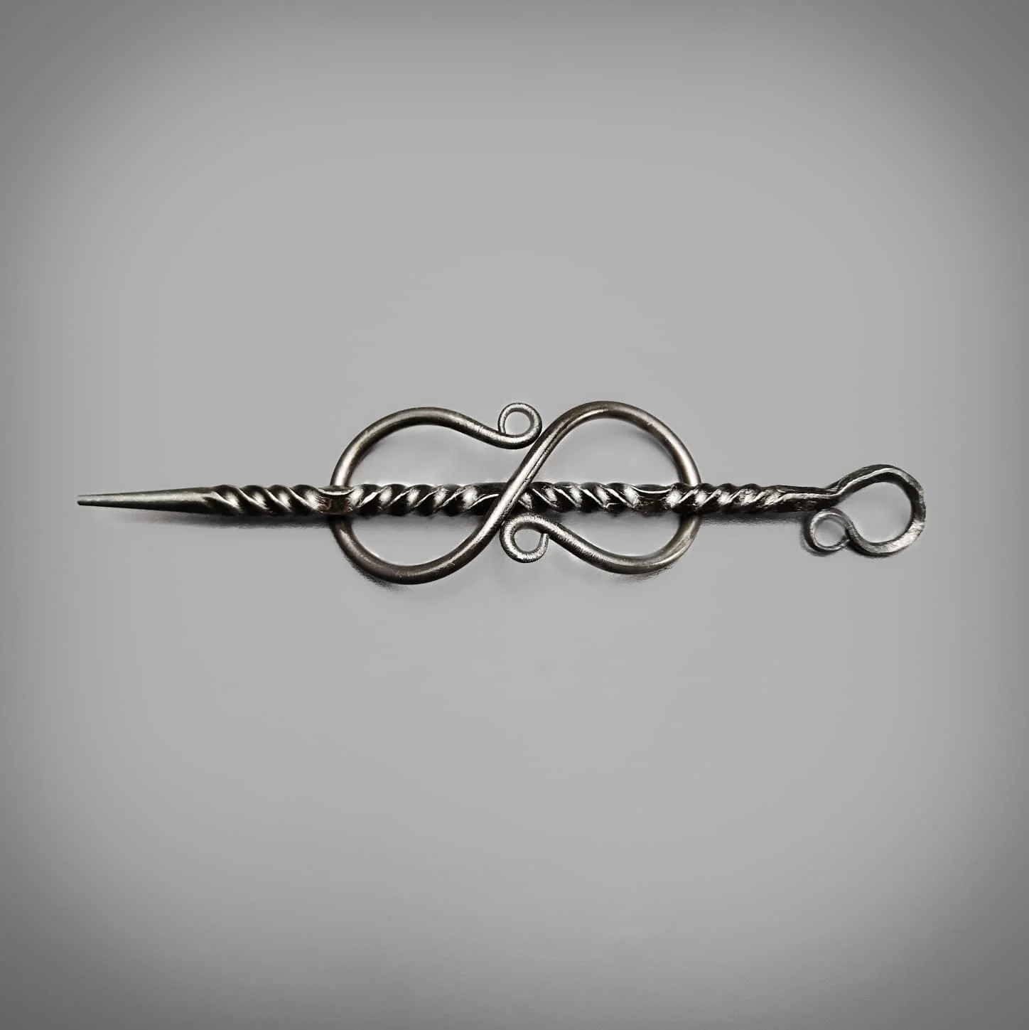 Twisted Forged Hair Pin - Image 3